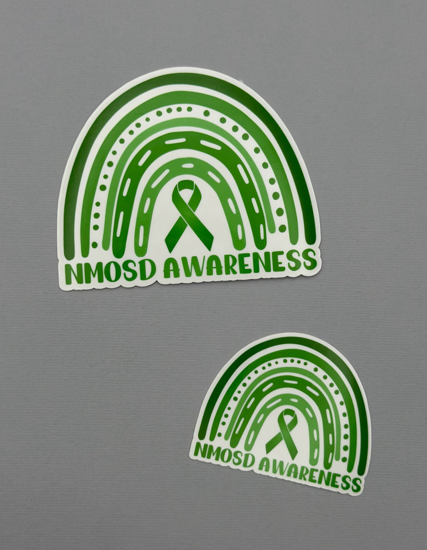 NMOSD Awareness Rainbow Sticker or Magnet | Neuromyelitis Optica Spectrum Disorder