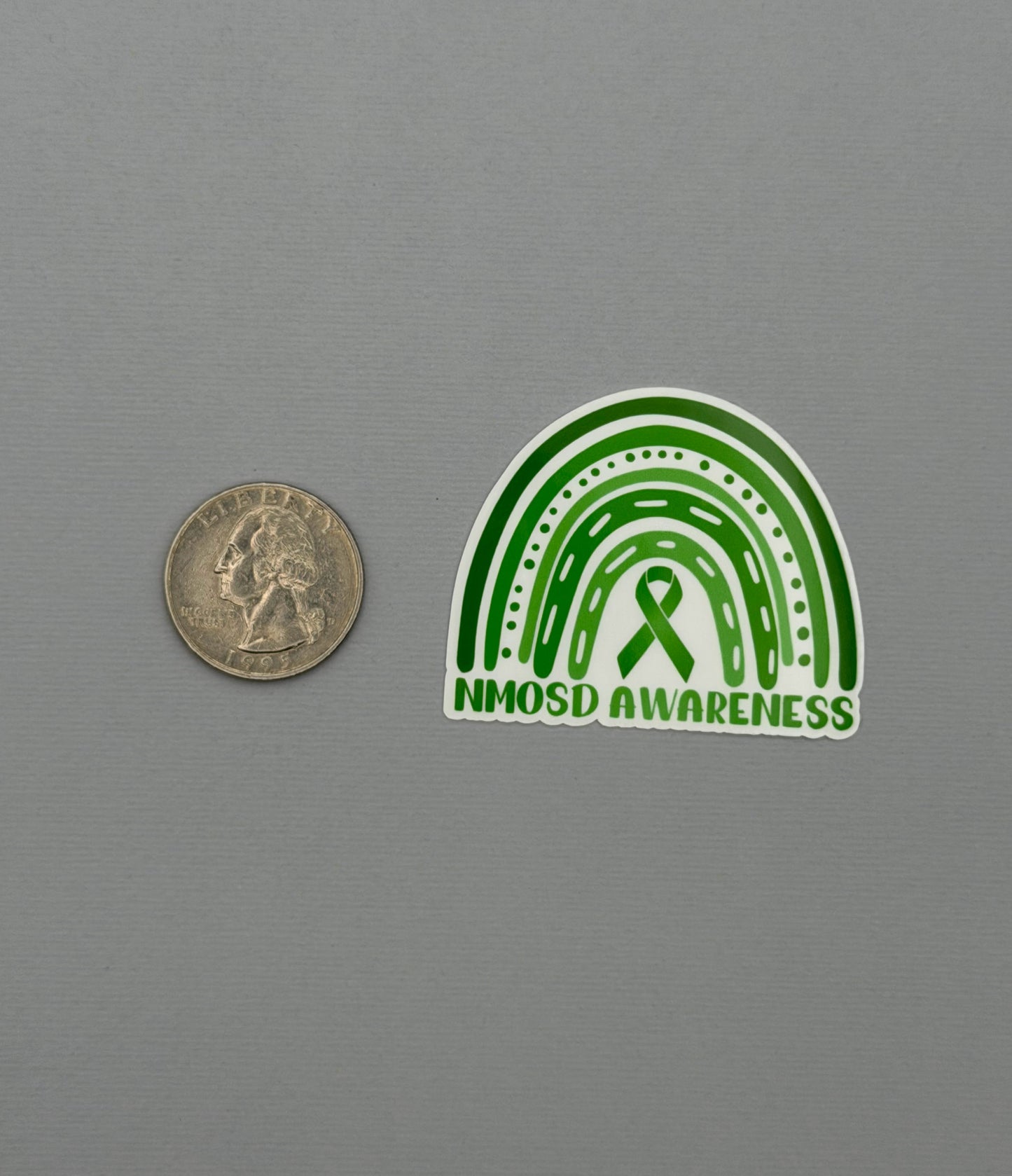 NMOSD Awareness Rainbow Sticker or Magnet | Neuromyelitis Optica Spectrum Disorder