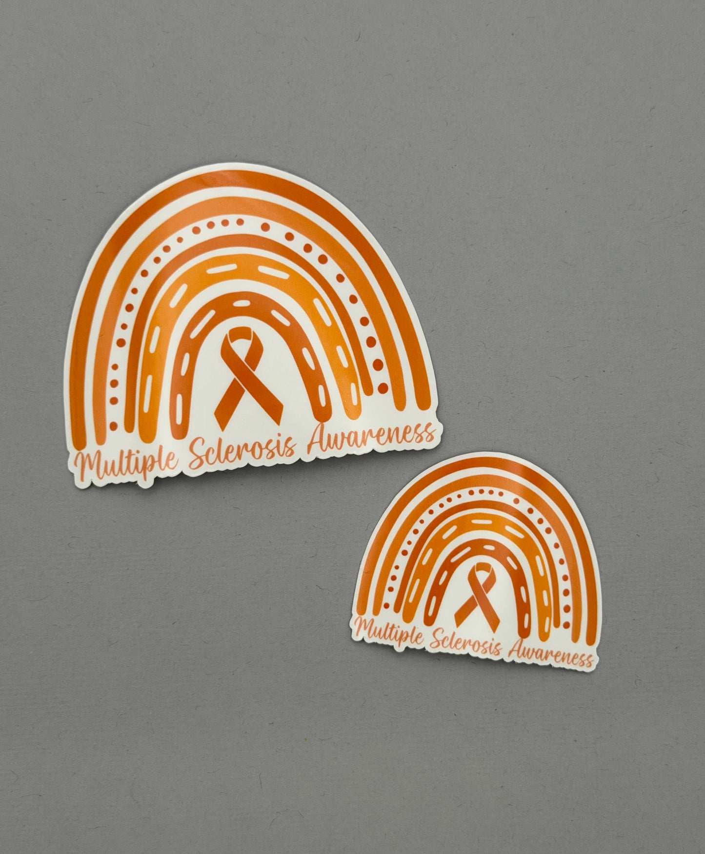 Multiple Sclerosis Awareness Rainbow Sticker