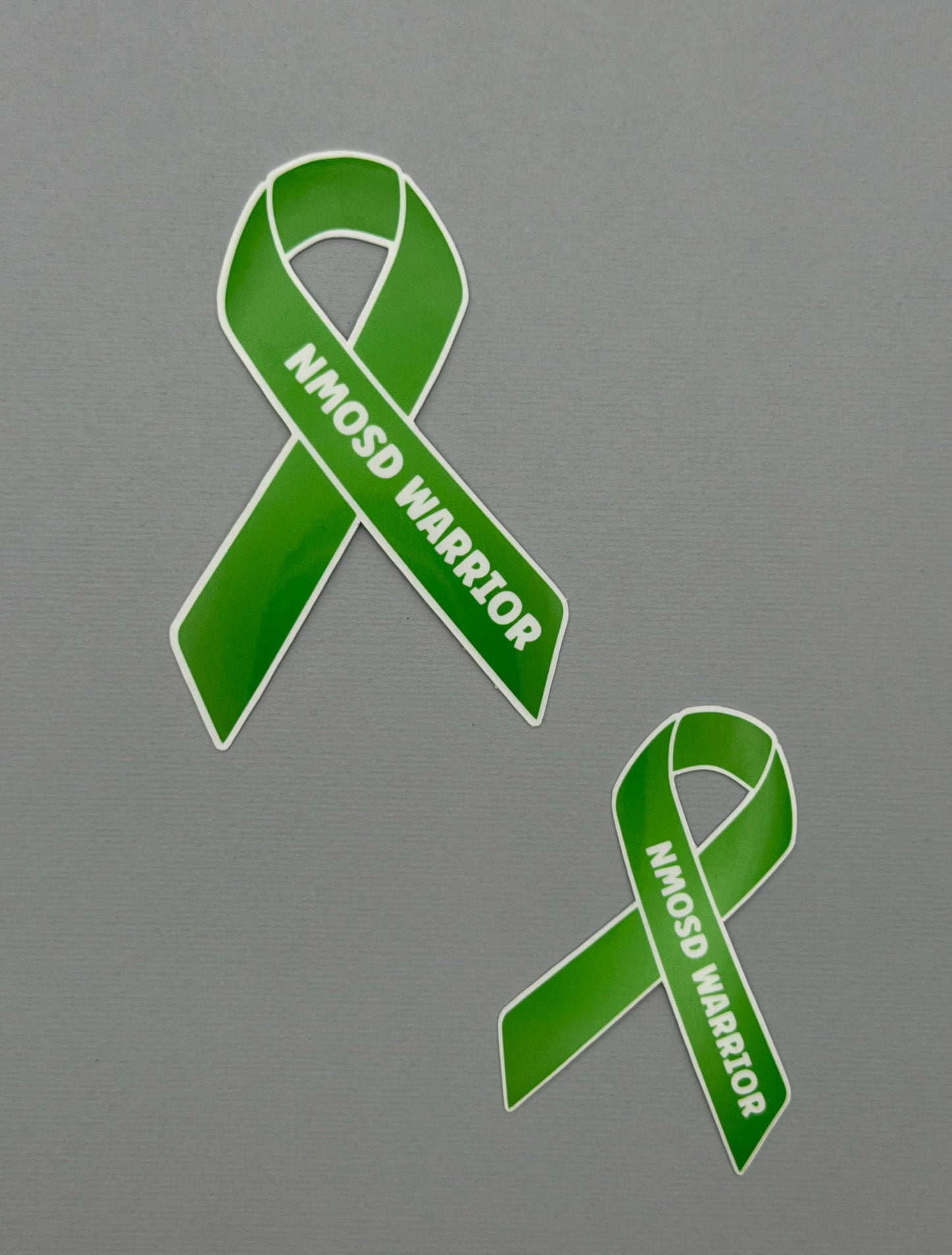 NMOSD Warrior Ribbon Sticker or Magnet | Neuromyelitis Optica Spectrum Disorder