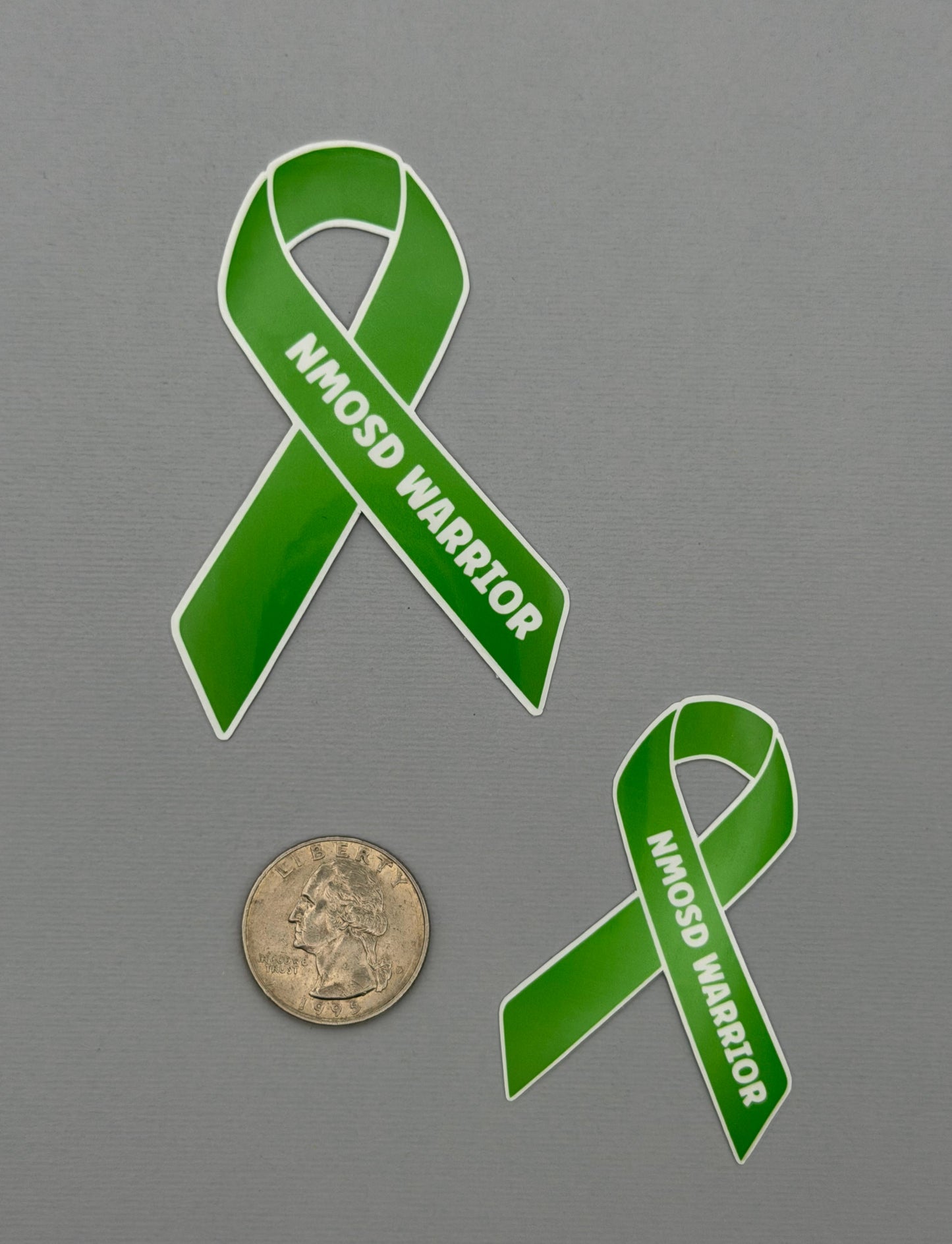 NMOSD Warrior Ribbon Sticker or Magnet | Neuromyelitis Optica Spectrum Disorder