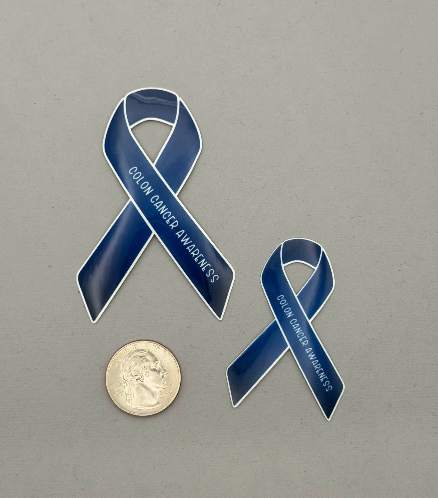 Colon Cancer Awareness Ribbon Sticker