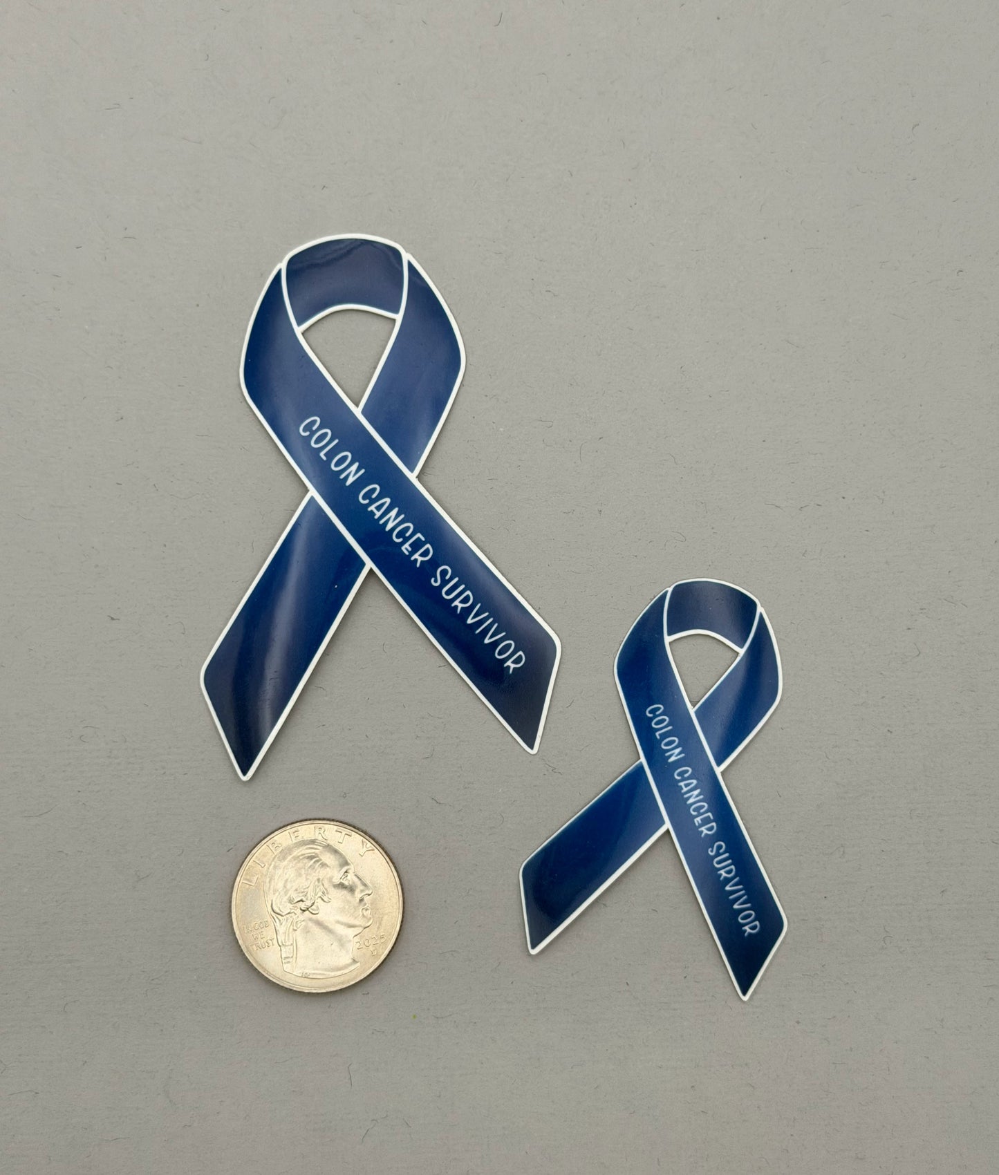 Colon Cancer Survivor Ribbon Sticker