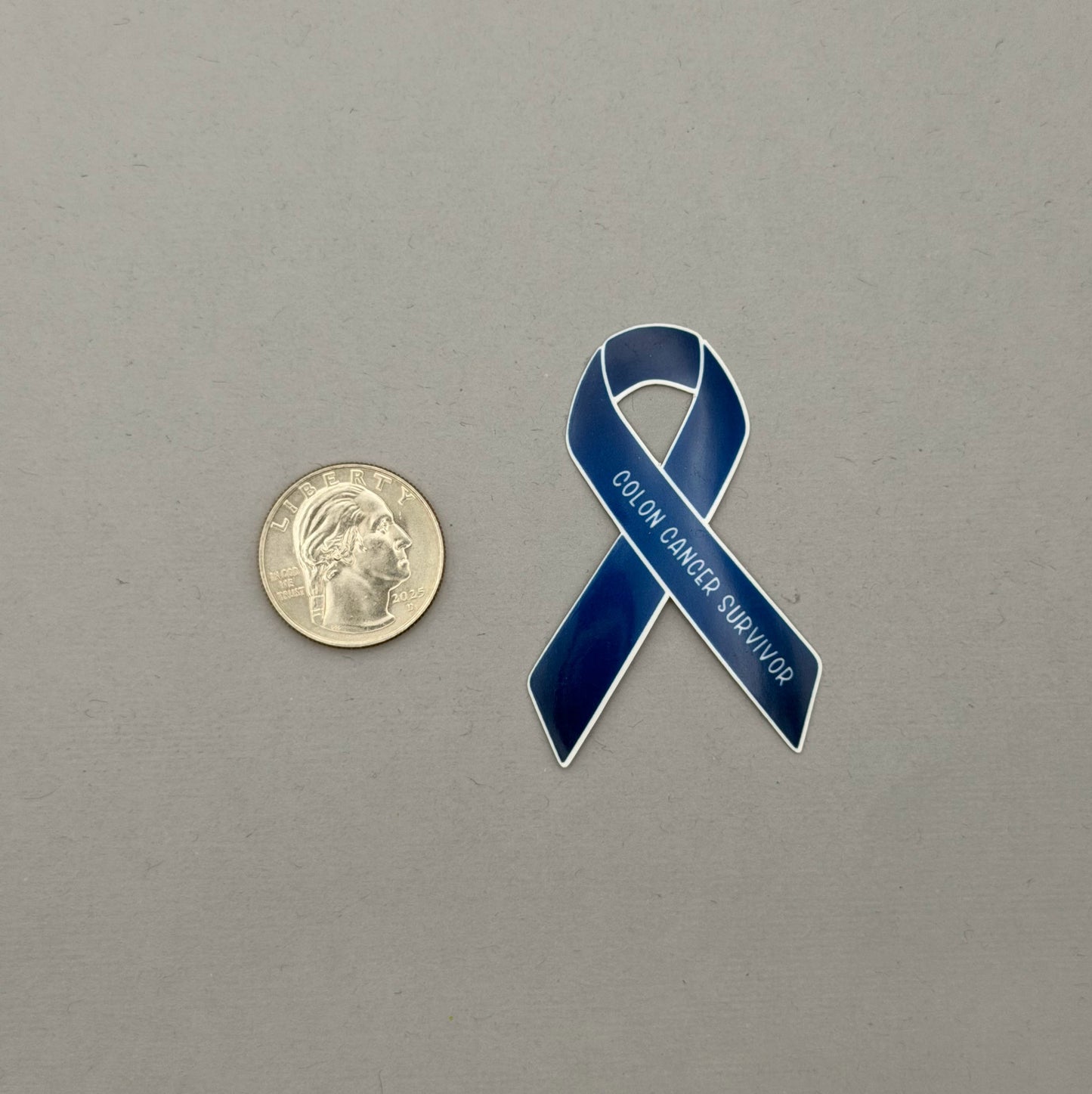 Colon Cancer Survivor Ribbon Sticker