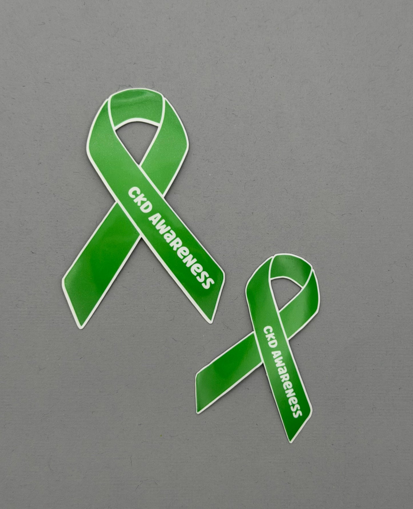 CKD (Chronic Kidney Disease) Awareness Ribbon Sticker