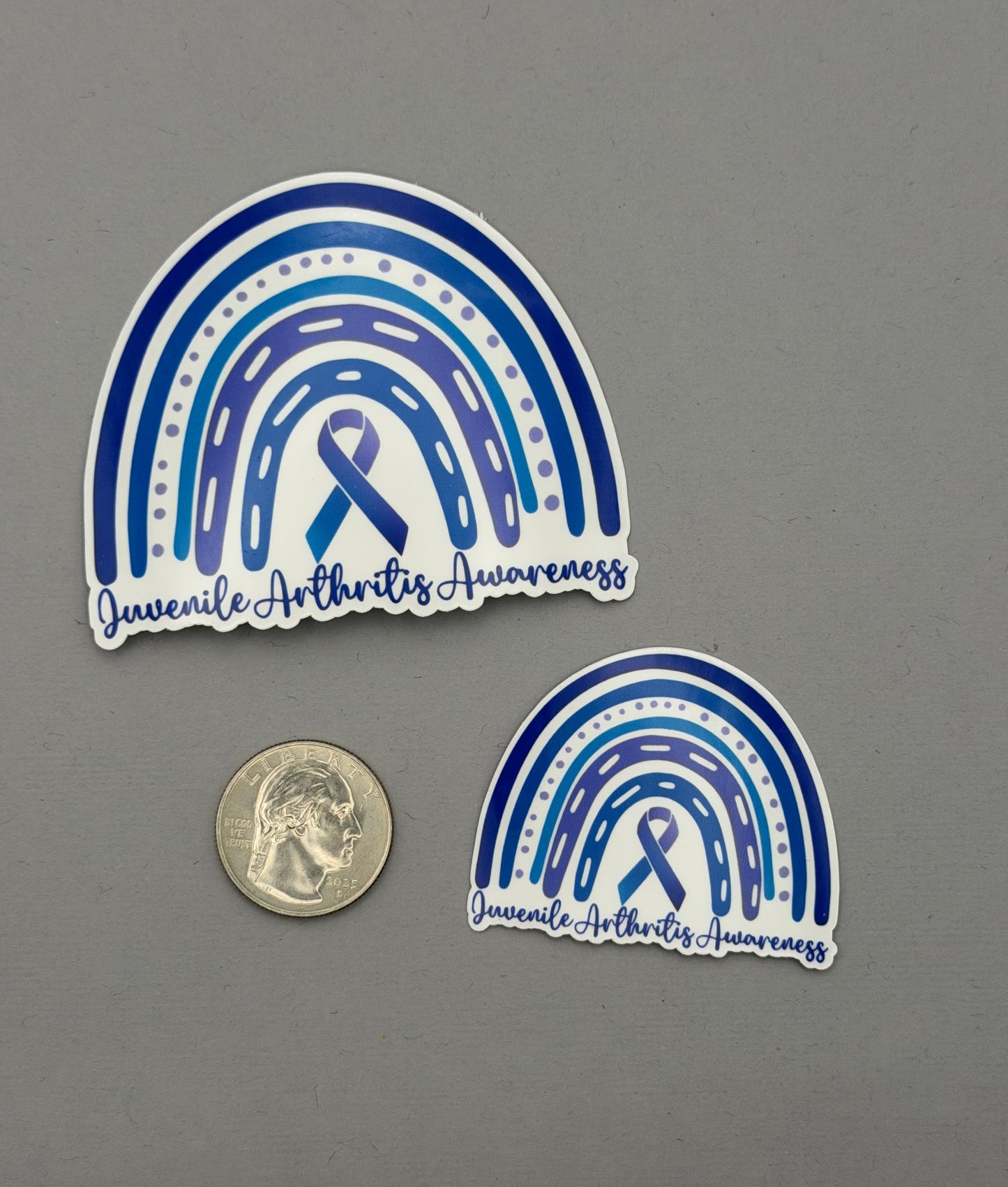 Juvenile Arthritis Awareness Rainbow Sticker