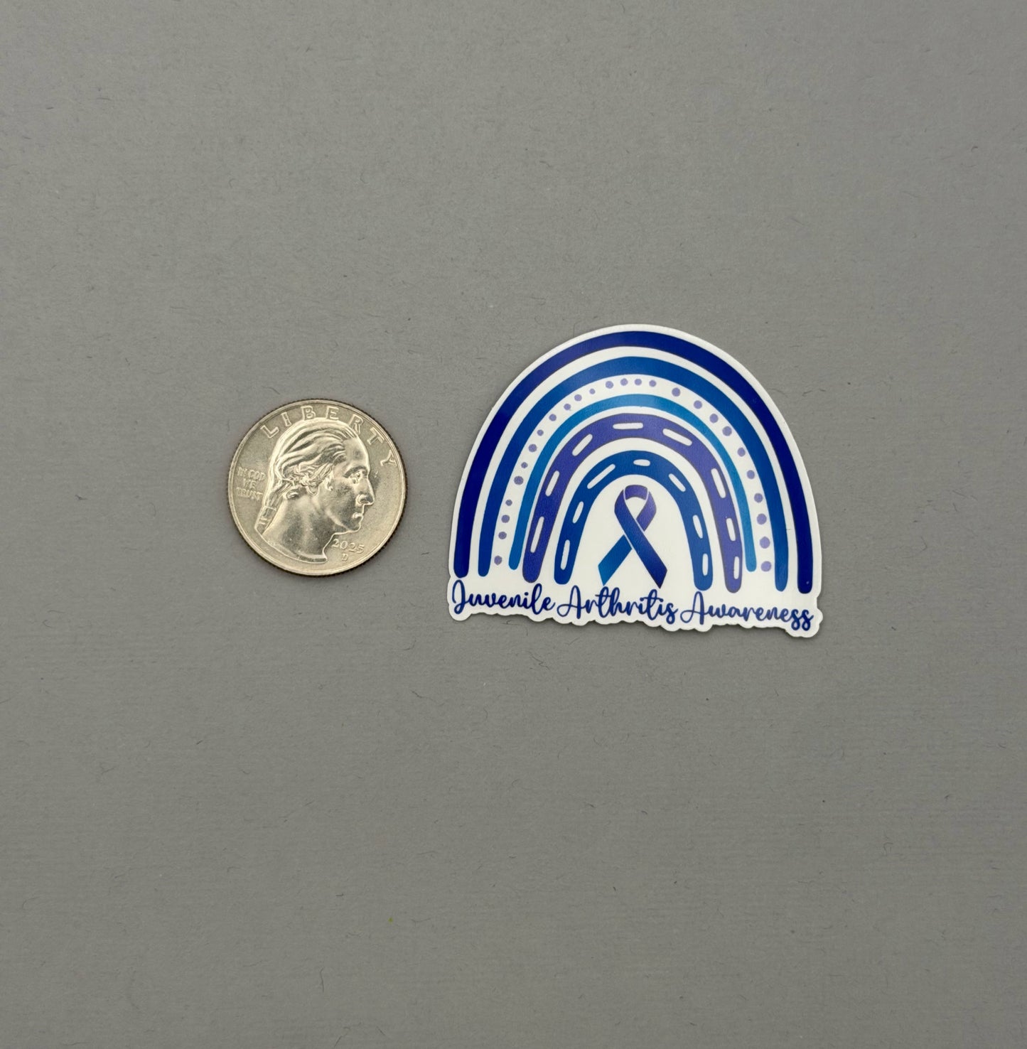 Juvenile Arthritis Awareness Rainbow Sticker