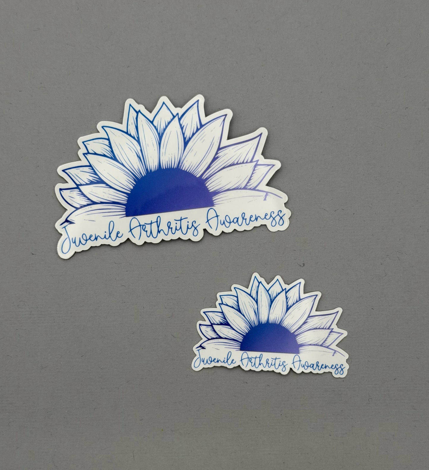 Juvenile Arthritis Awareness Sunflower Sticker