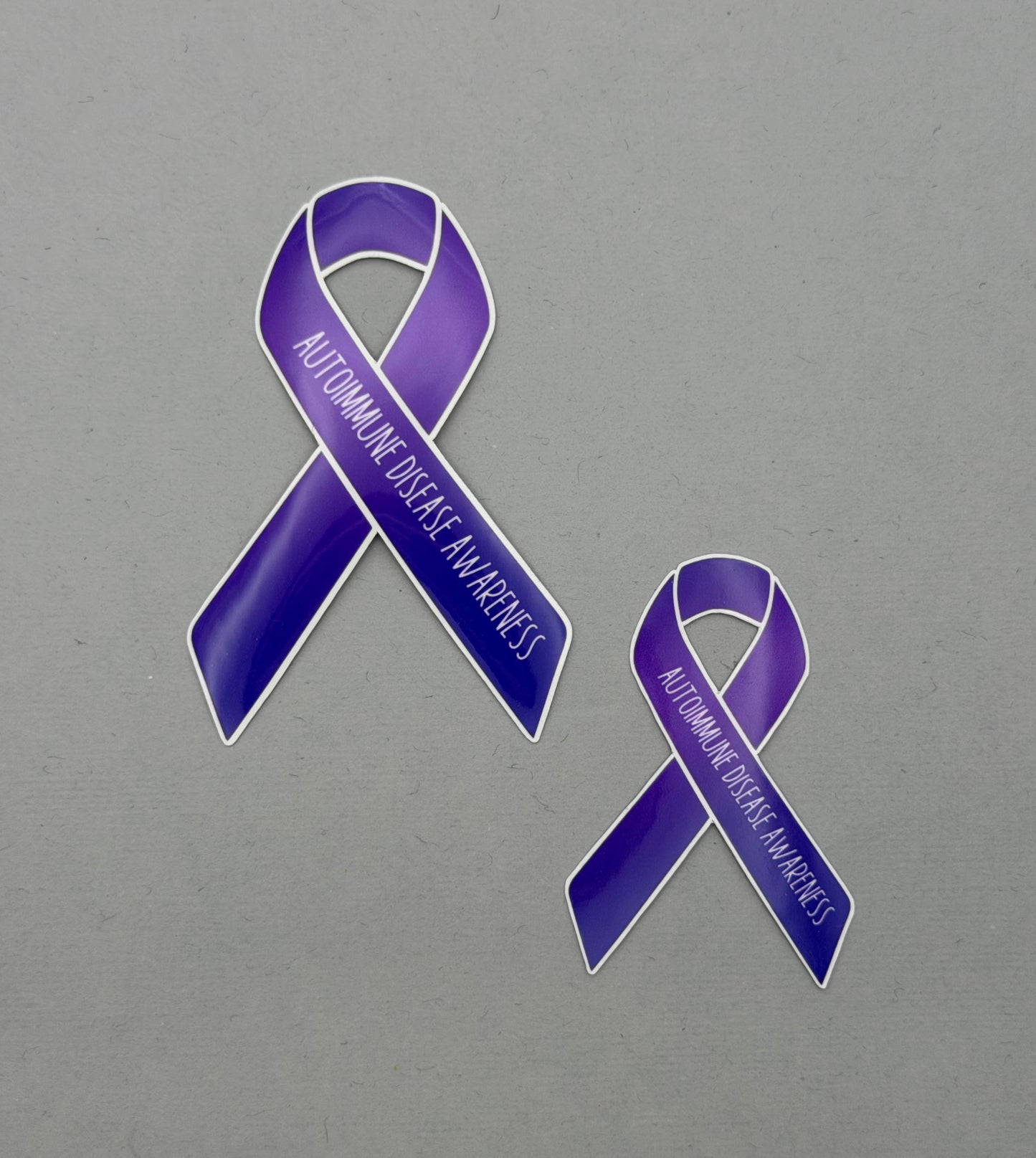 Autoimmune Disease Awareness Ribbon Sticker