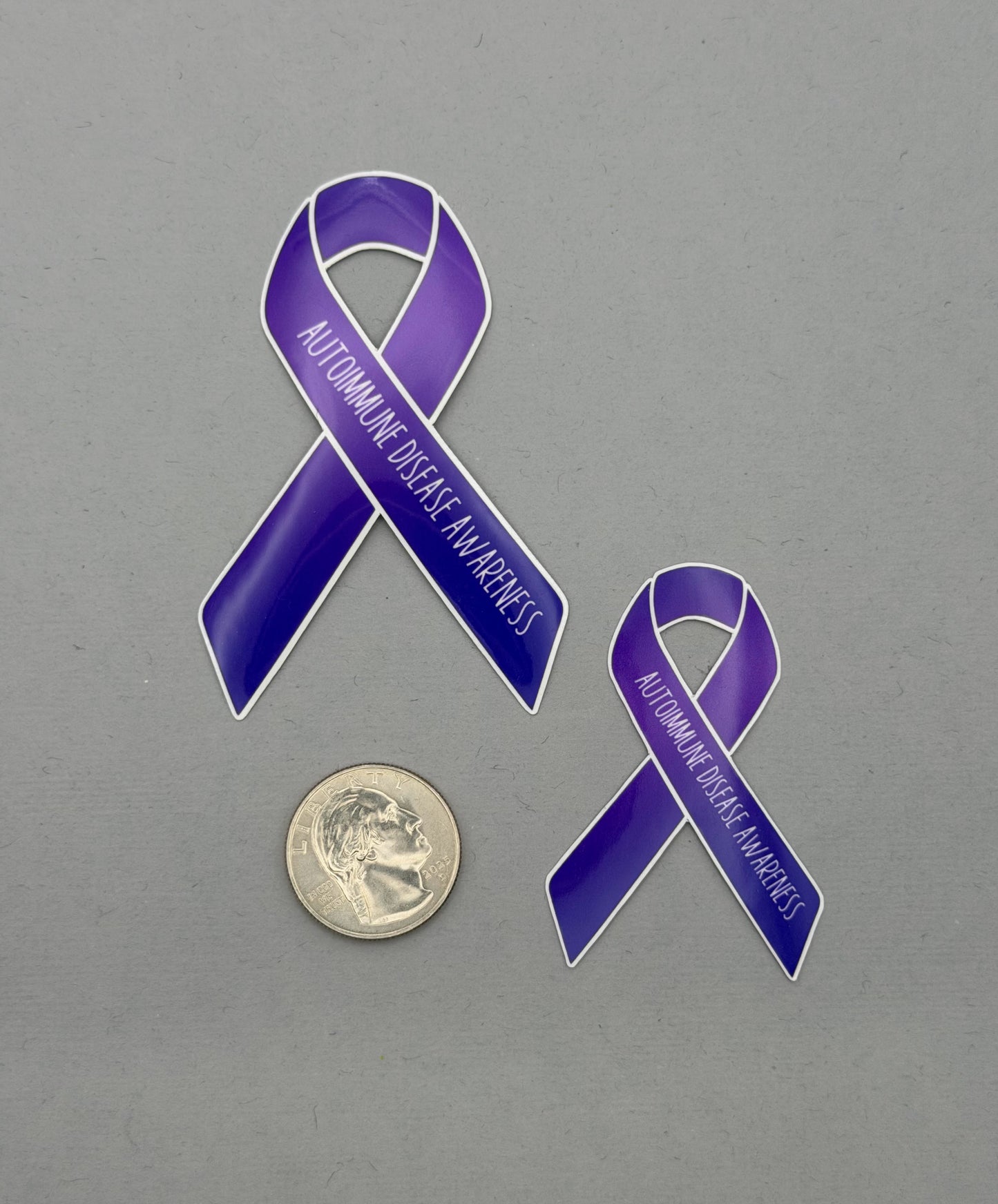 Autoimmune Disease Awareness Ribbon Sticker