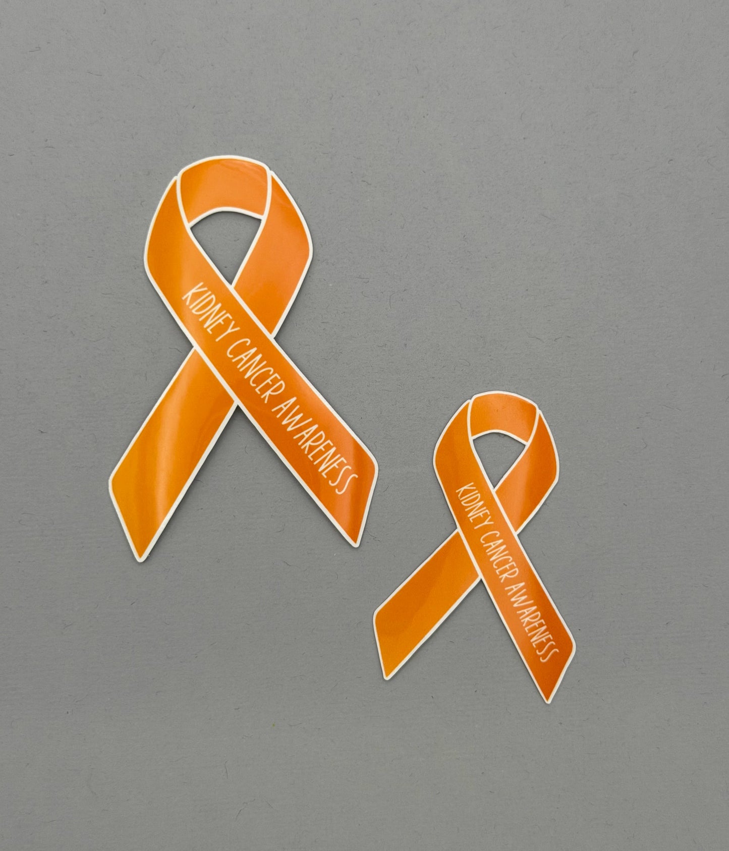Kidney Cancer Awareness Ribbon Sticker