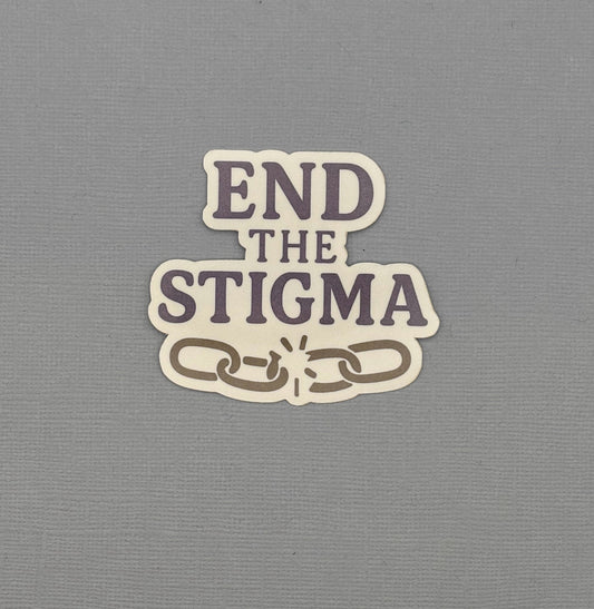 End the Stigma Sticker