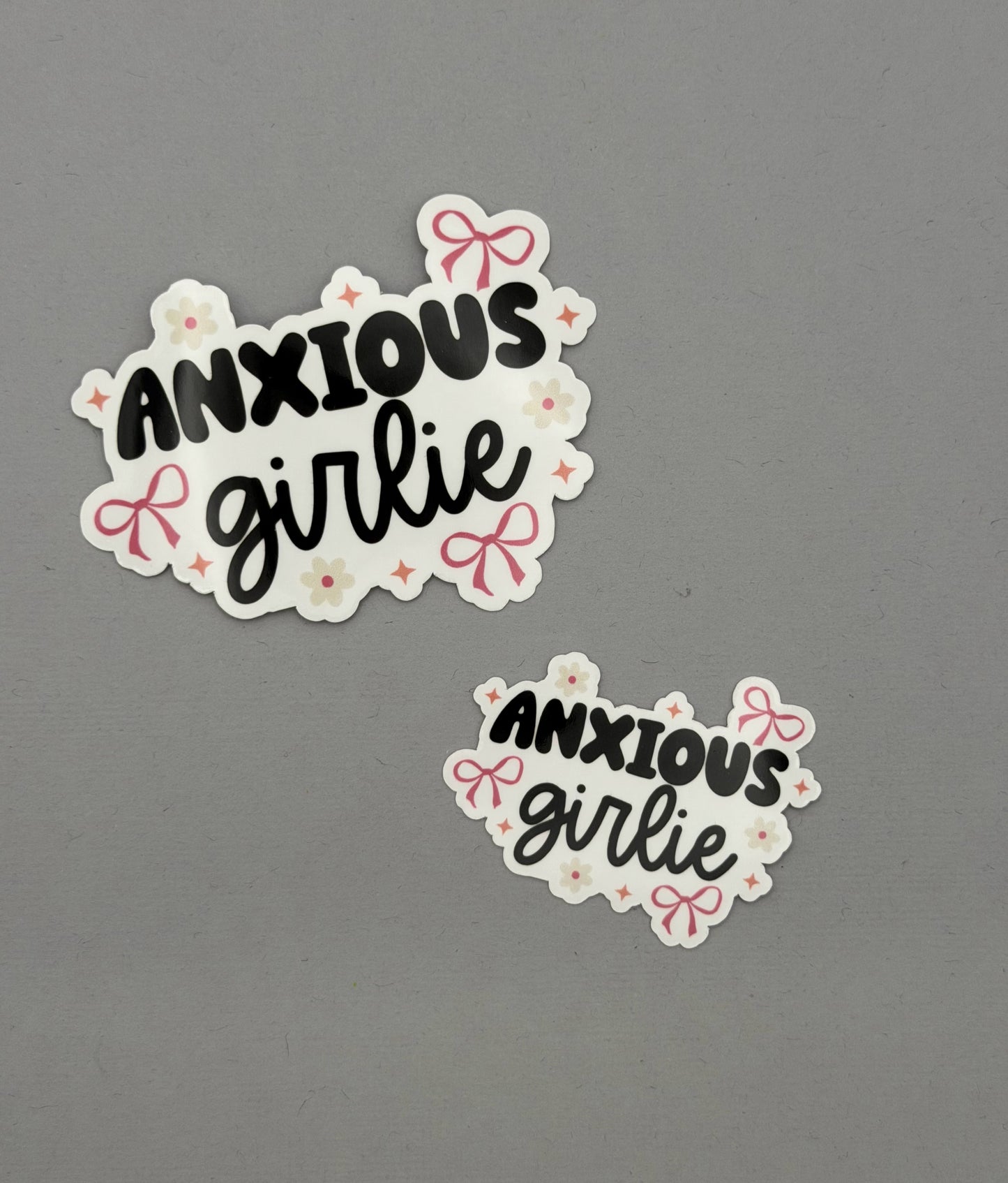 Anxious Girlie Sticker
