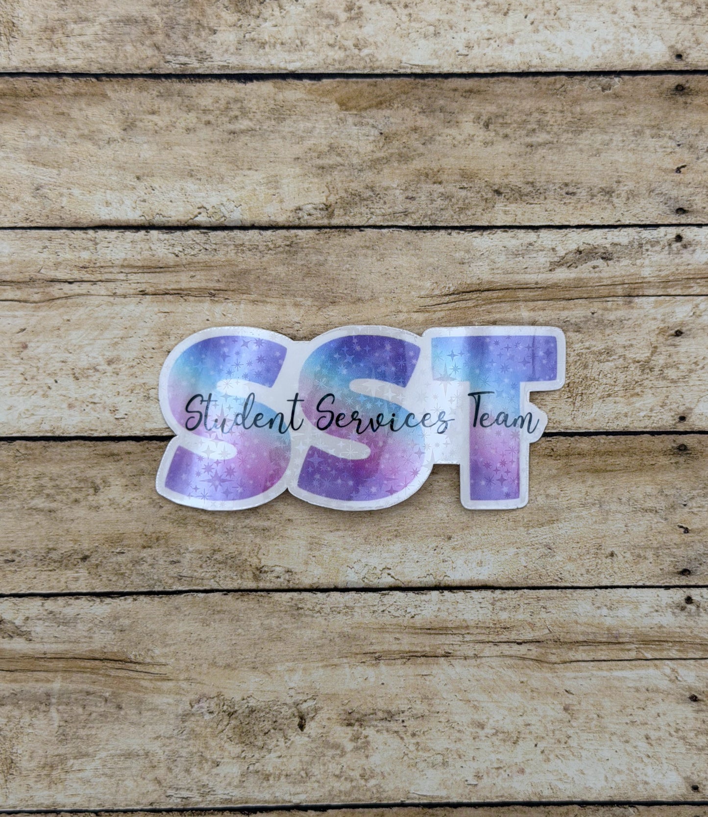 SST - Student Services Team Holographic Sticker