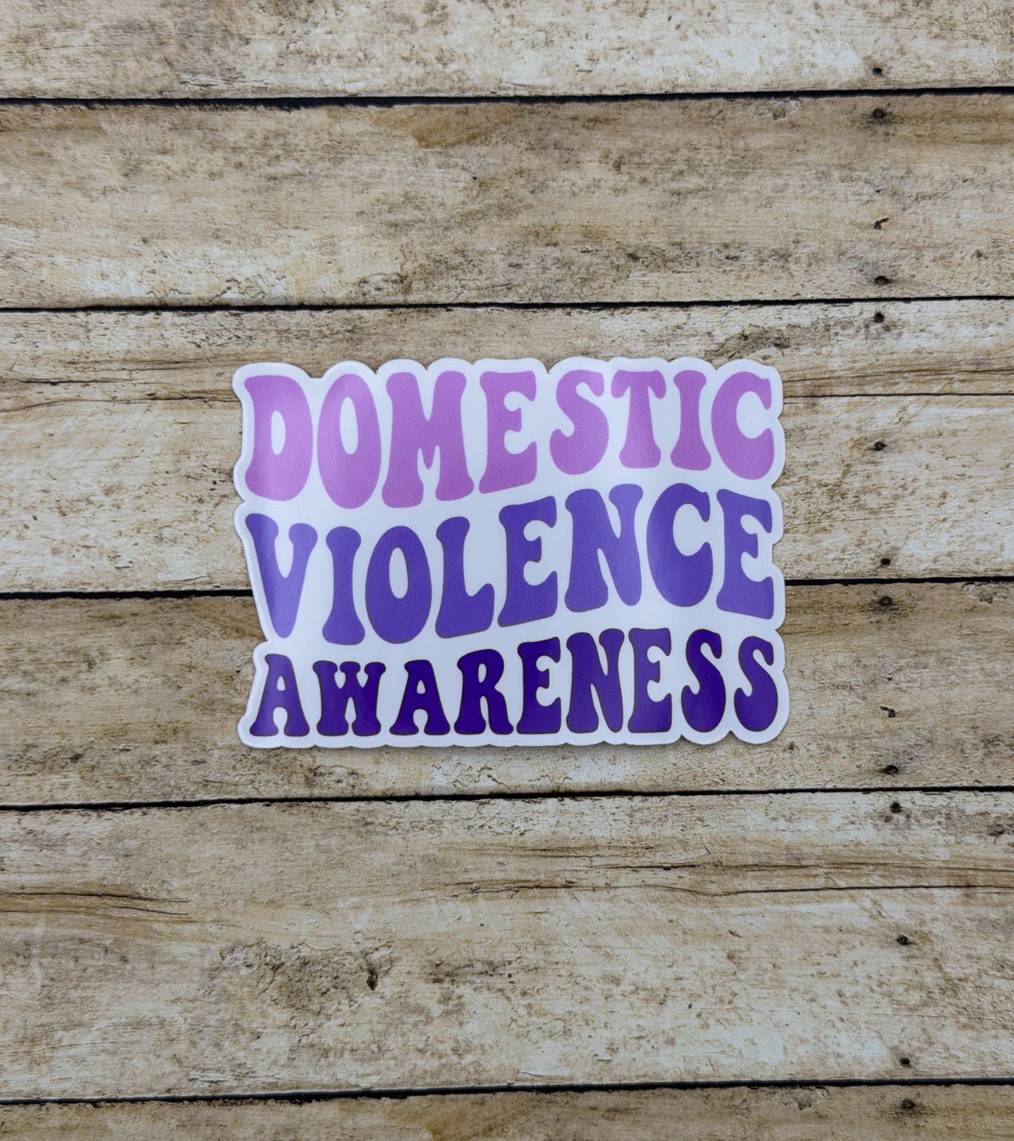 Domestic Violence Awareness Sticker