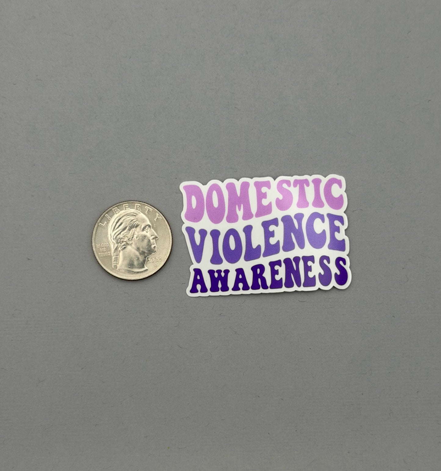 Domestic Violence Awareness Sticker