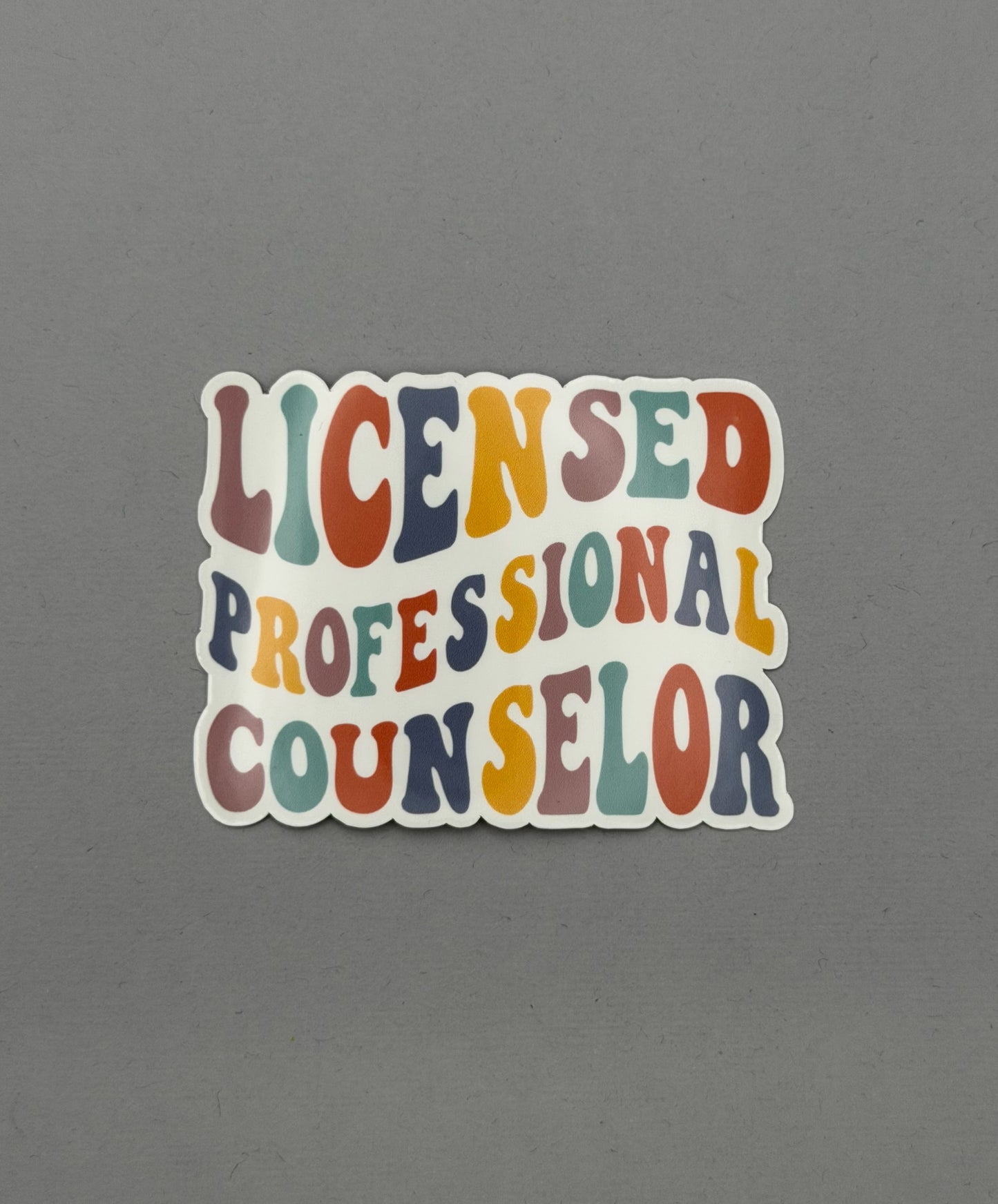 Licensed Professional Counselor Sticker