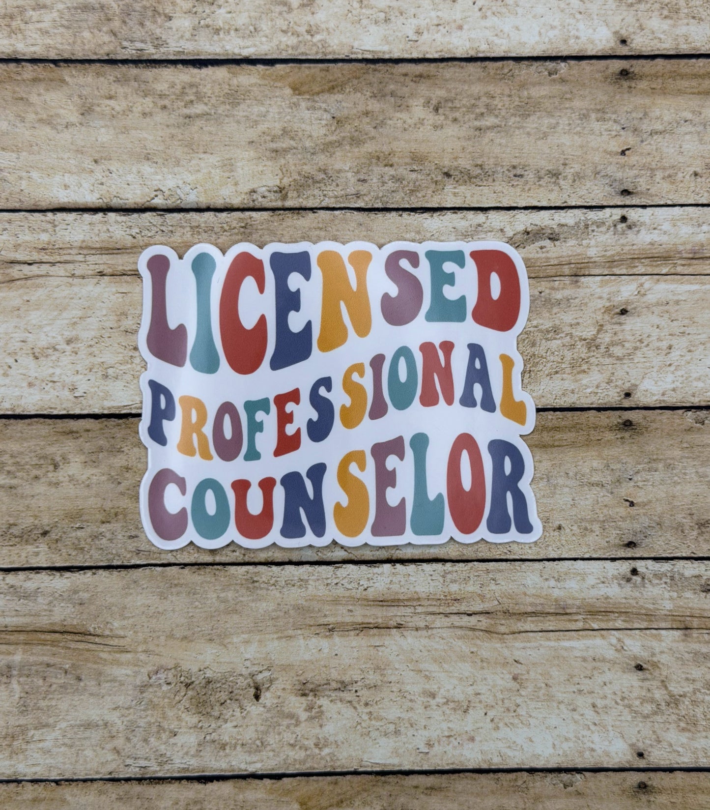 Licensed Professional Counselor Sticker