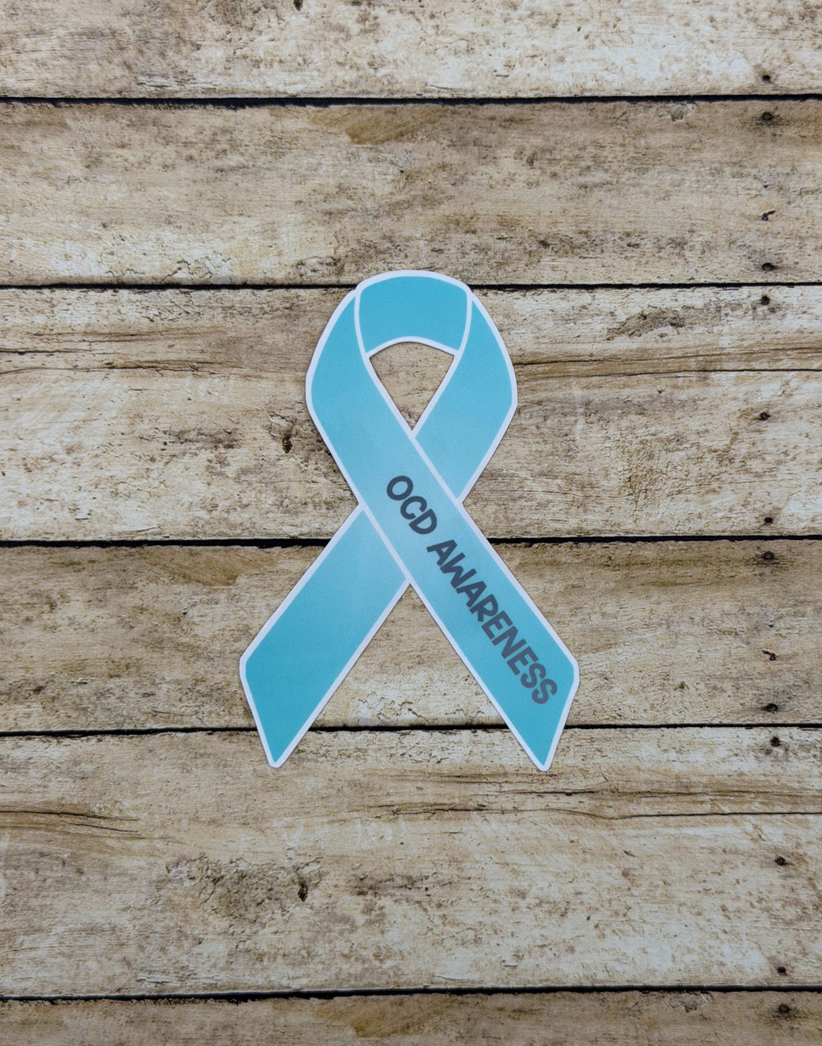 OCD Awareness Ribbon Sticker or Magnet | Obsessive-Compulsive Disorder
