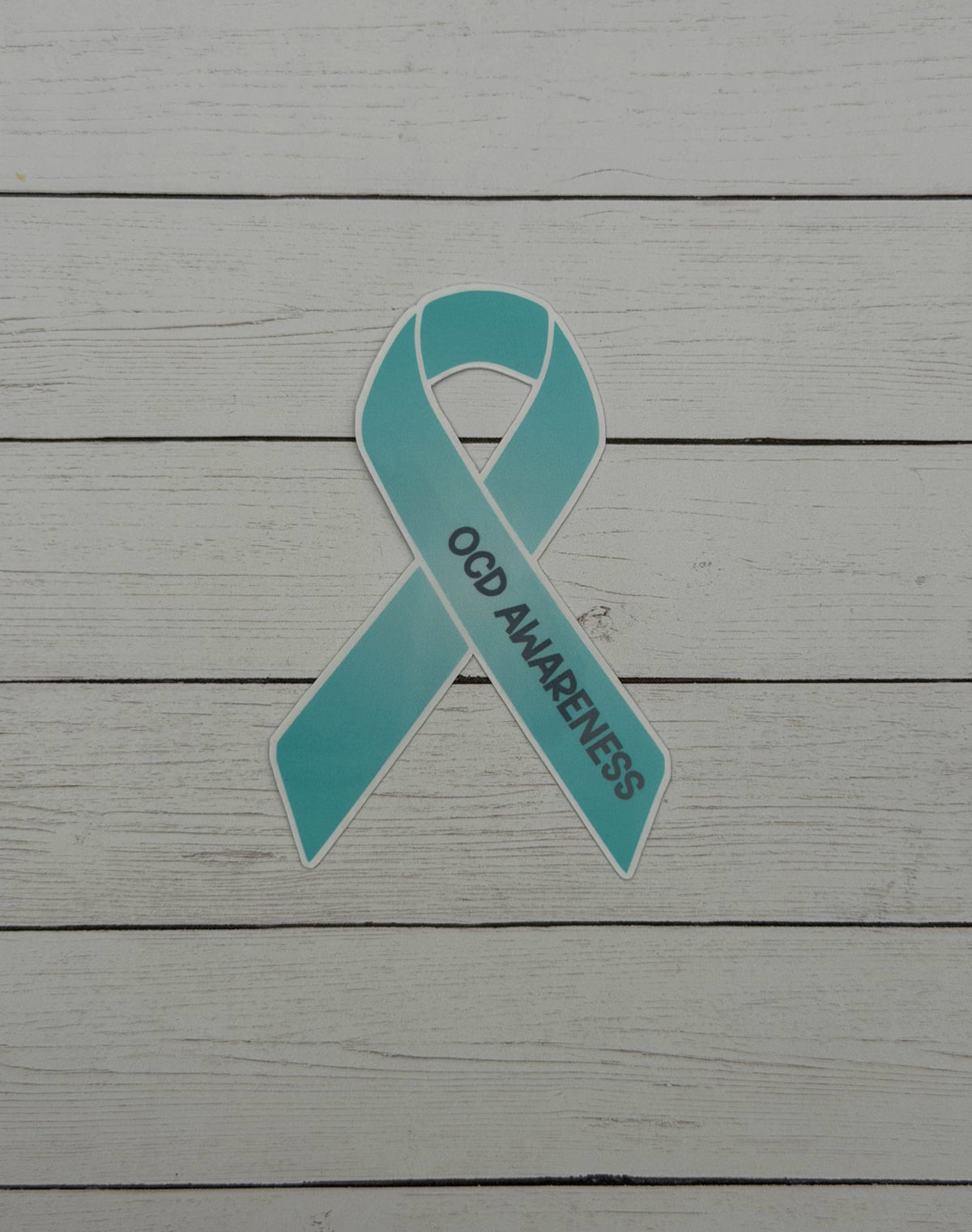 OCD Awareness Ribbon Sticker or Magnet | Obsessive-Compulsive Disorder