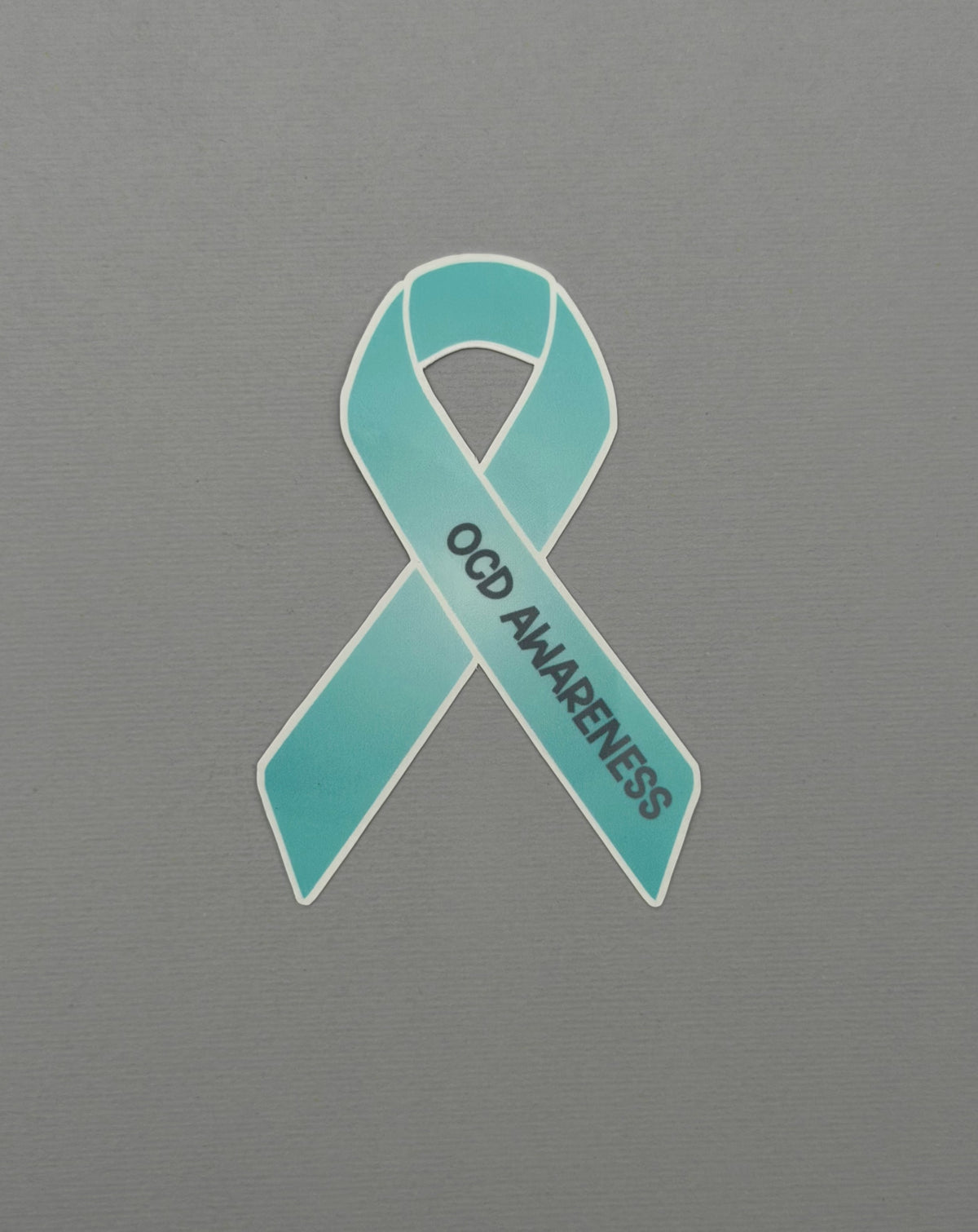 OCD Awareness Ribbon Sticker or Magnet | Obsessive-Compulsive Disorder