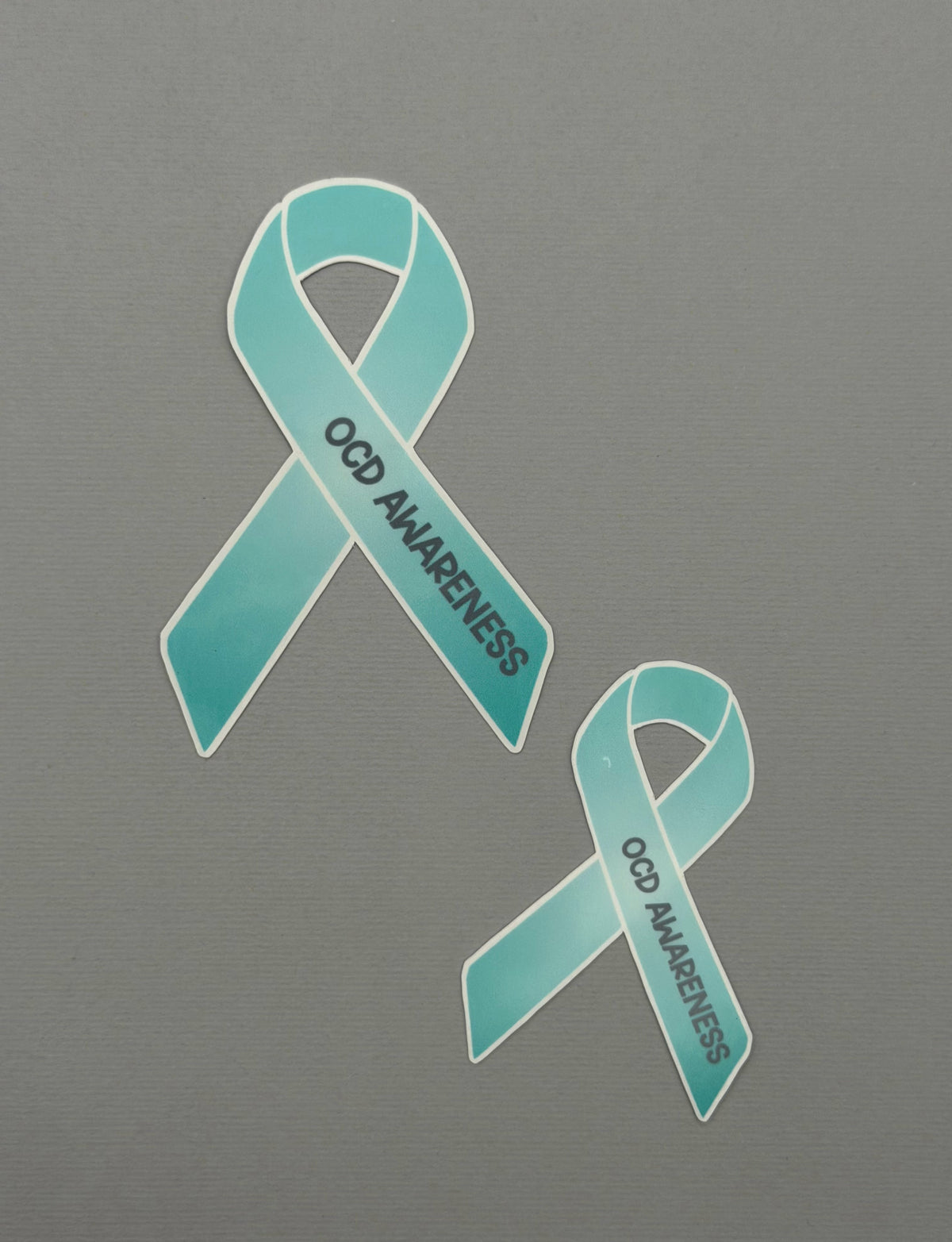 OCD Awareness Ribbon Sticker or Magnet | Obsessive-Compulsive Disorder