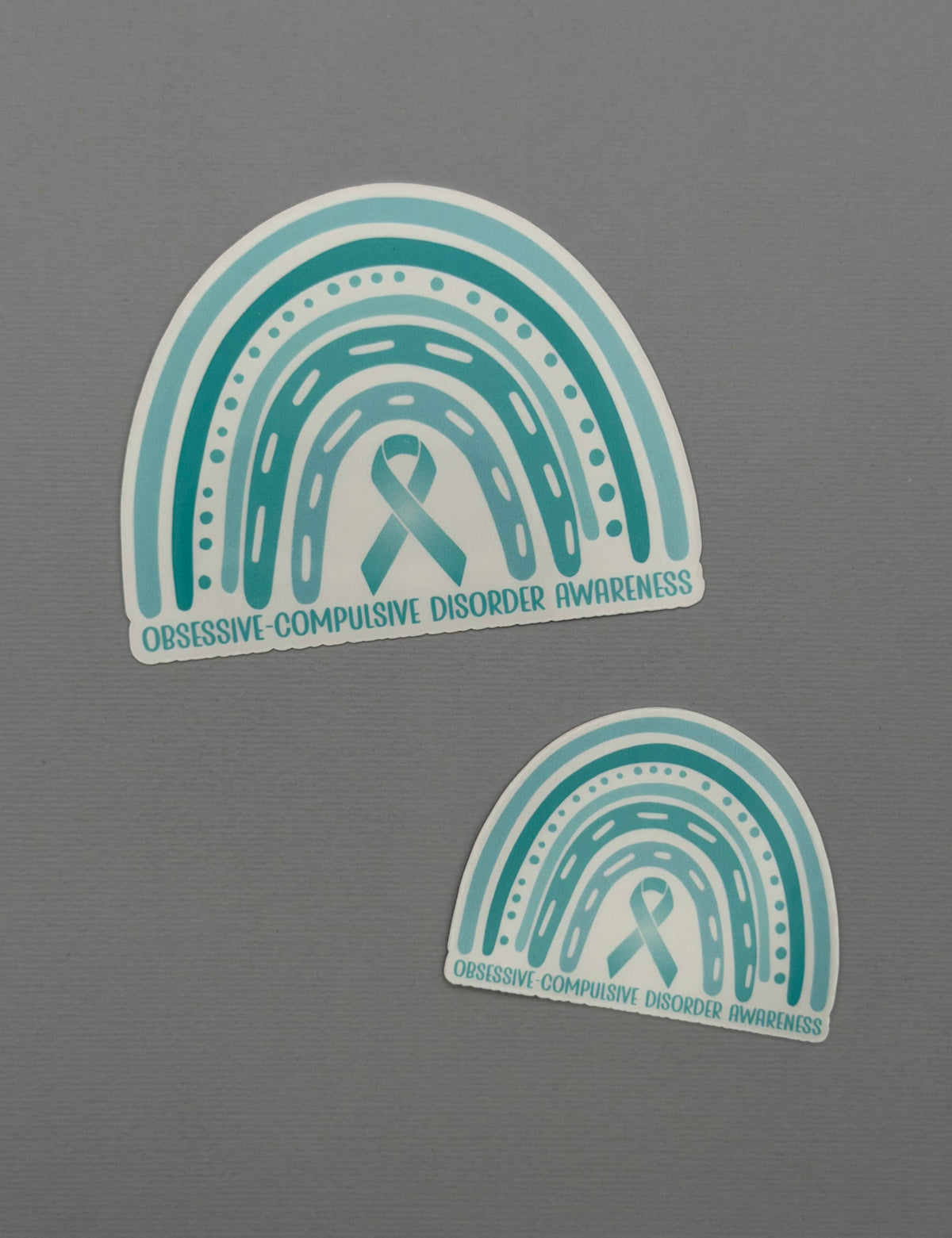 Obsessive-Compulsive Disorder Awareness Rainbow Sticker or Magnet | OCD