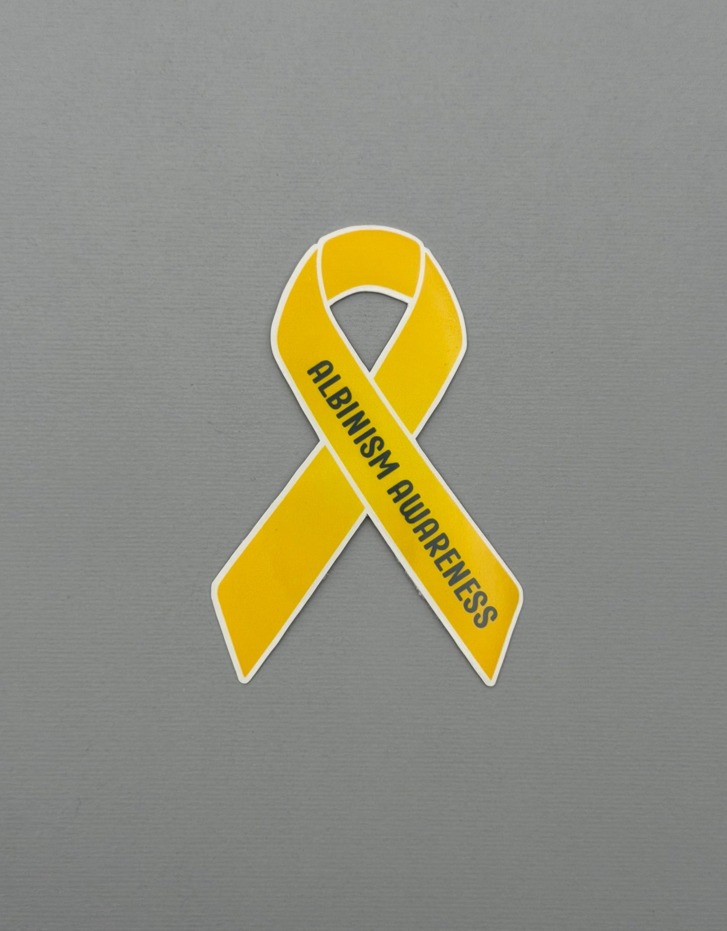 Albinism Awareness Ribbon Sticker or Magnet