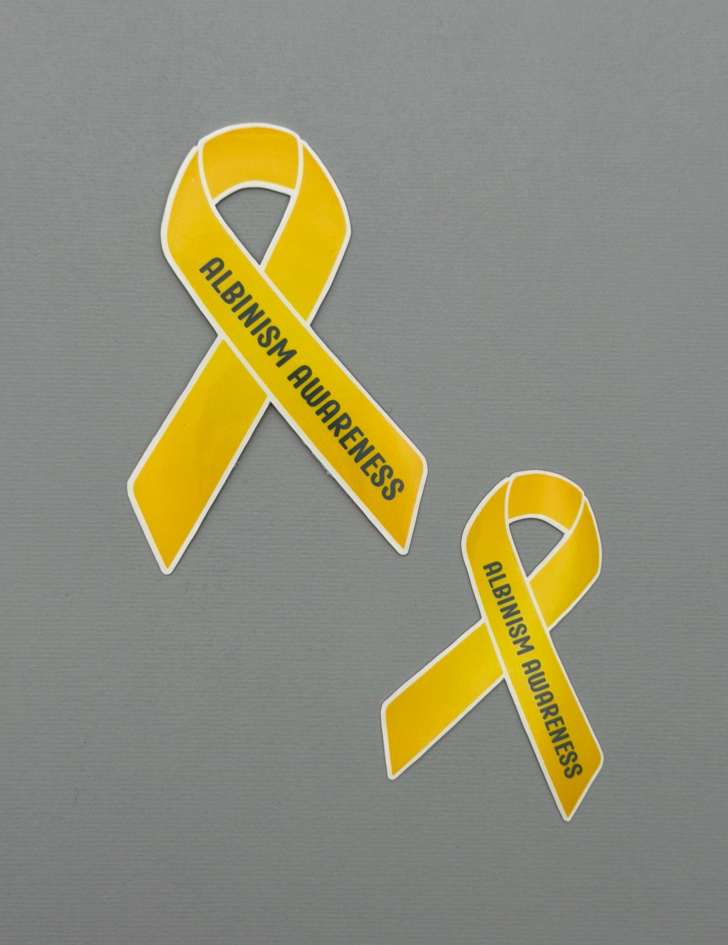 Albinism Awareness Ribbon Sticker or Magnet