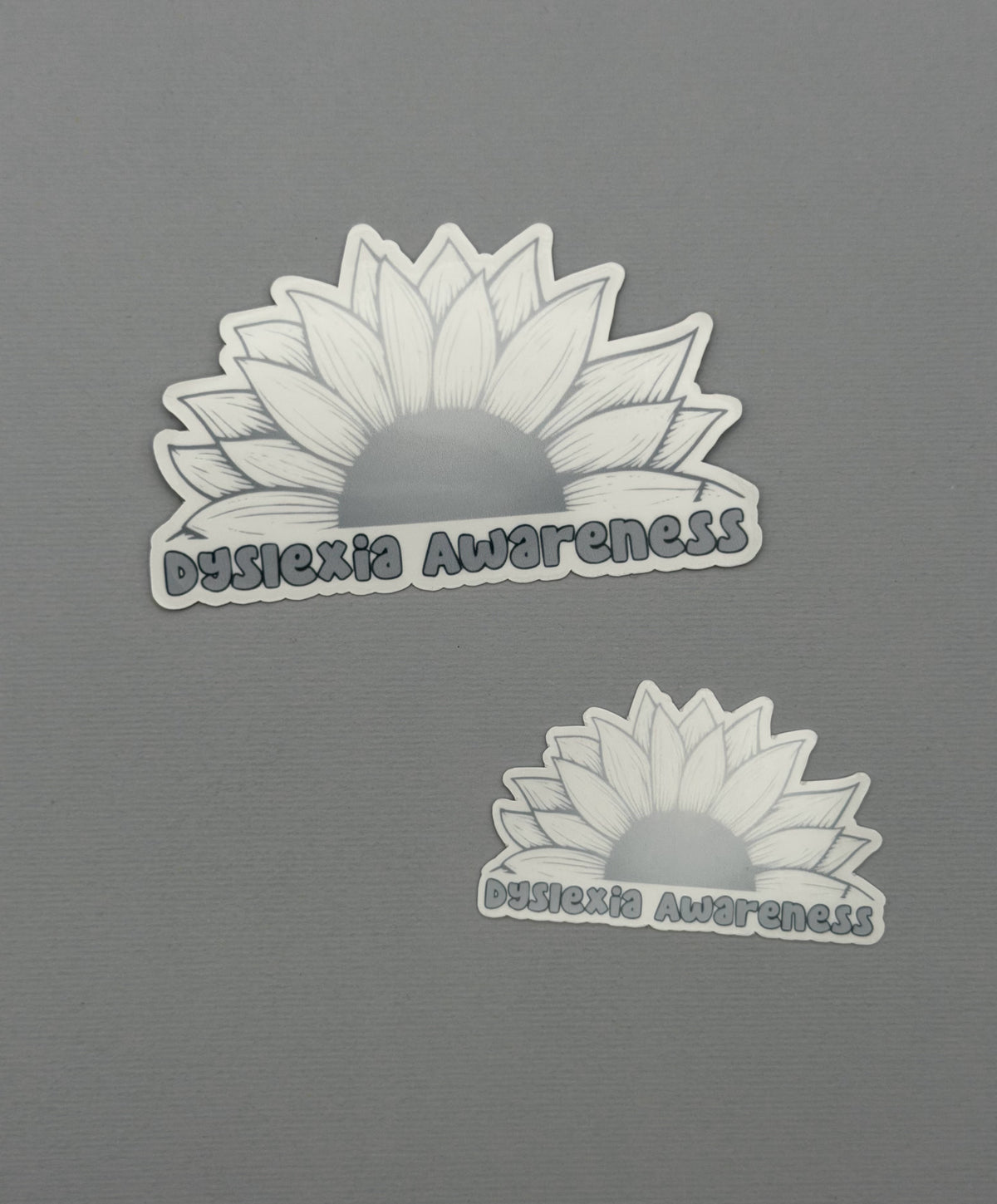 Dyslexia Awareness Sunflower Sticker or Magnet