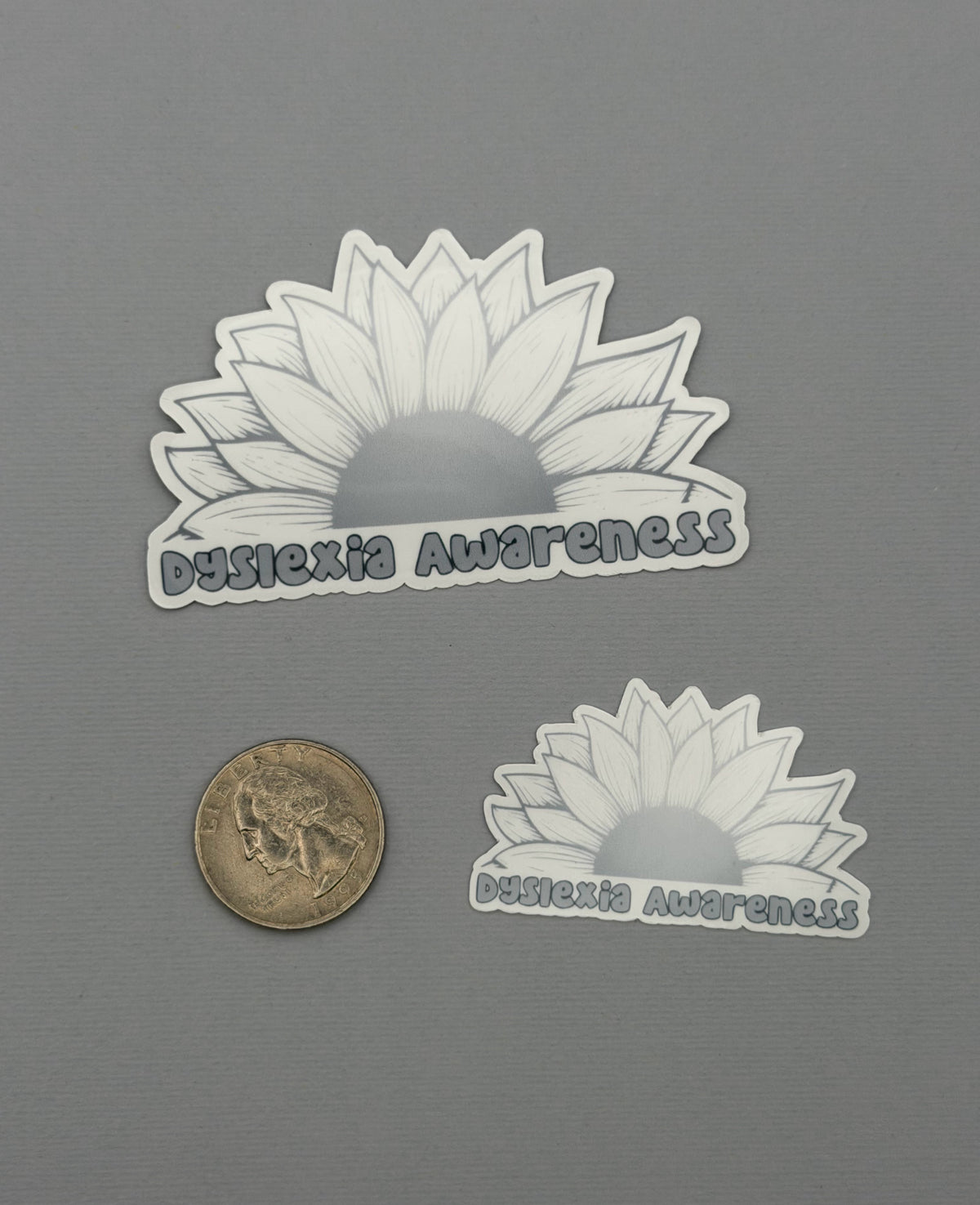 Dyslexia Awareness Sunflower Sticker or Magnet