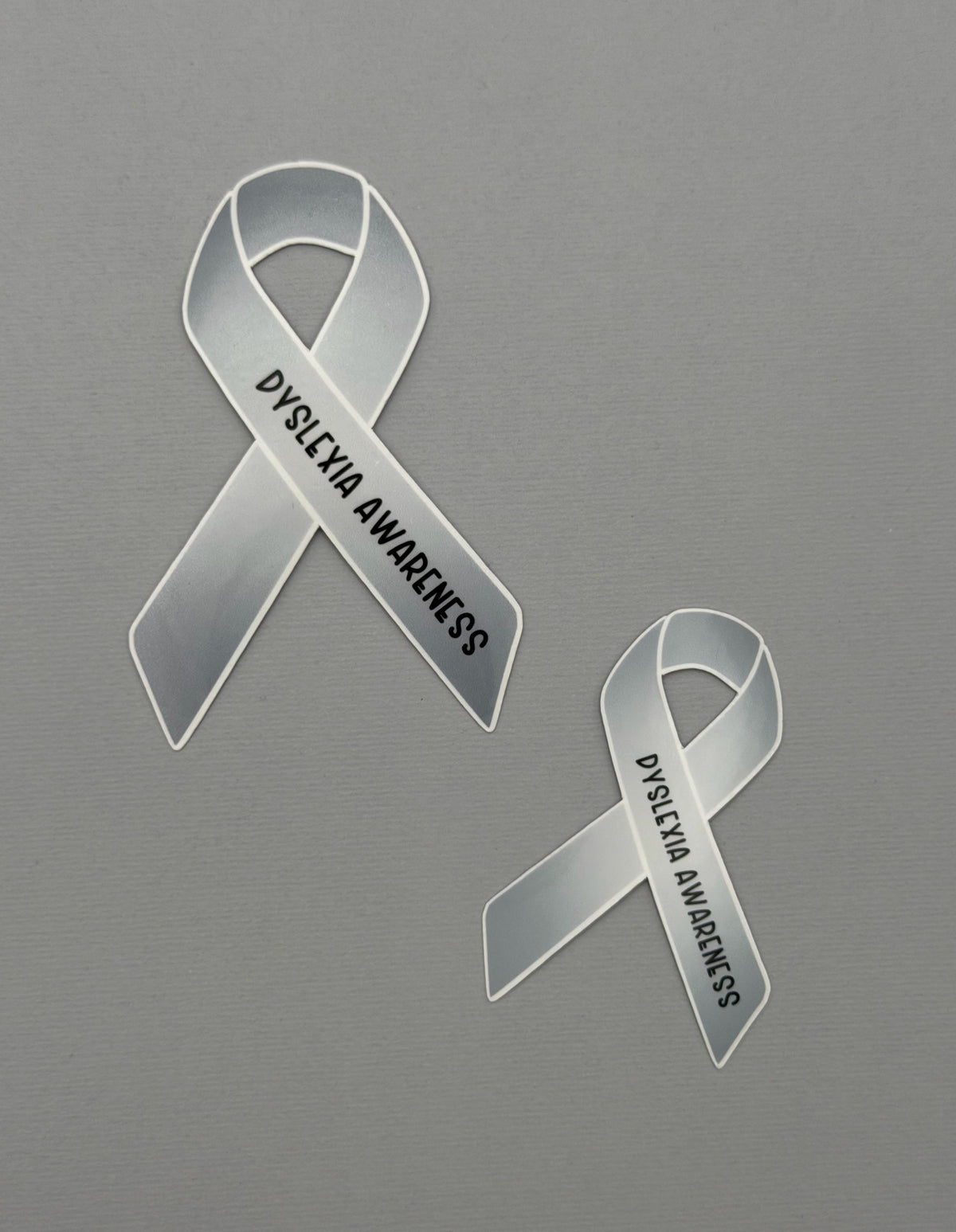 Dyslexia Awareness Ribbon Sticker or Magnet