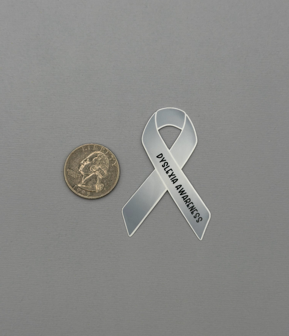 Dyslexia Awareness Ribbon Sticker or Magnet