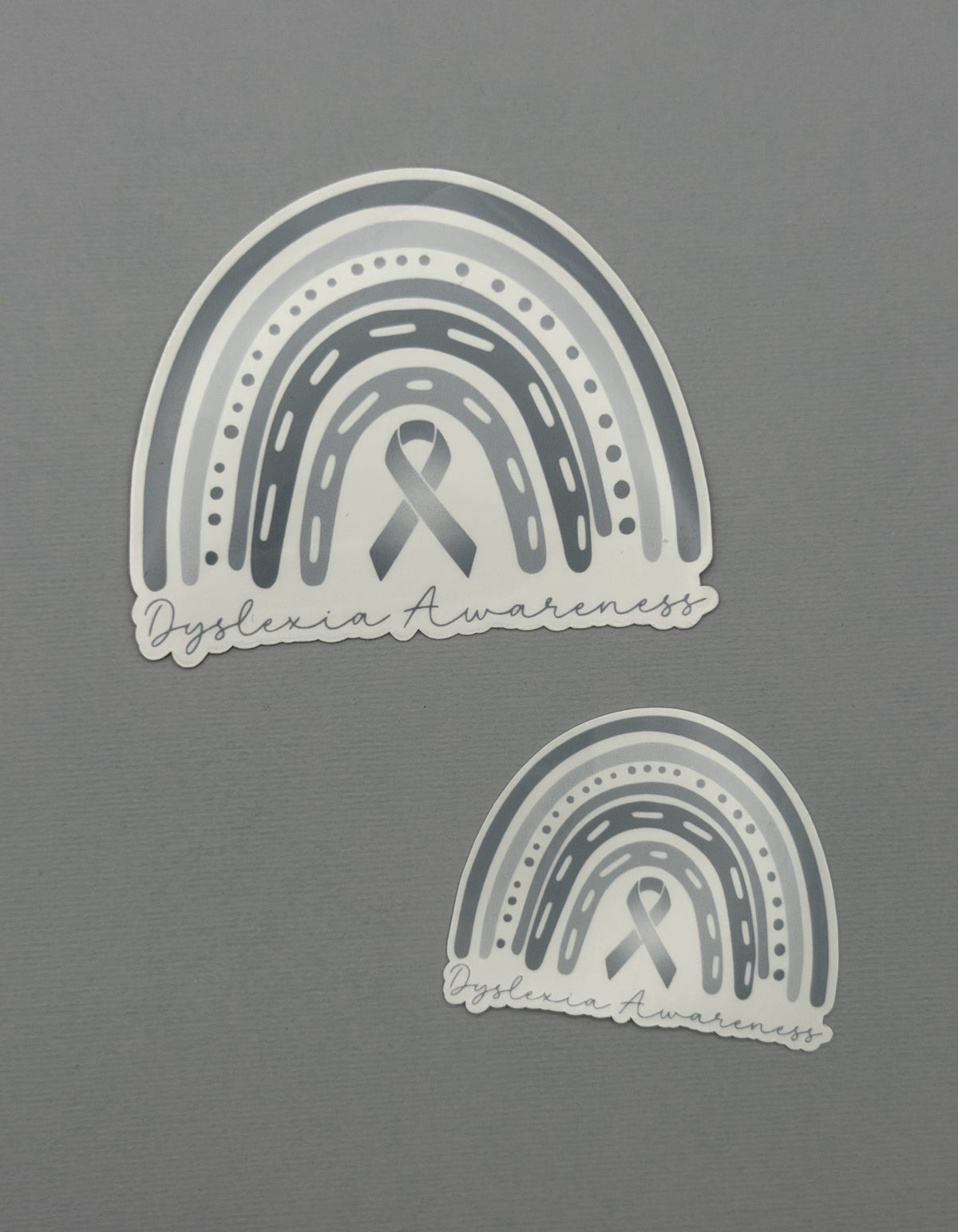 Dyslexia Awareness Rainbow Sticker or Magnet