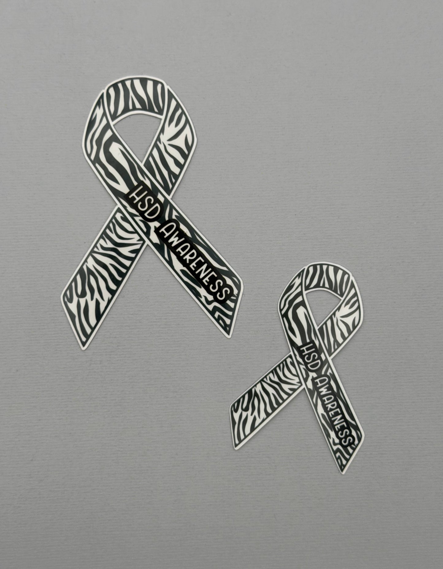 HSD Awareness Ribbon Sticker or Magnet | Hypermobility Spectrum Disorder