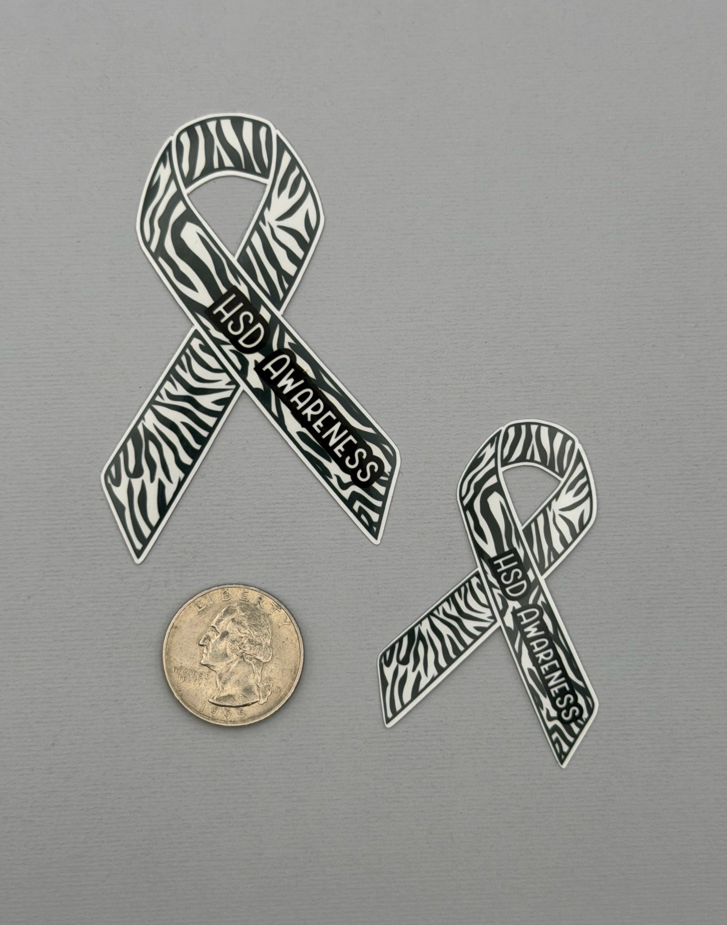HSD Awareness Ribbon Sticker or Magnet | Hypermobility Spectrum Disorder