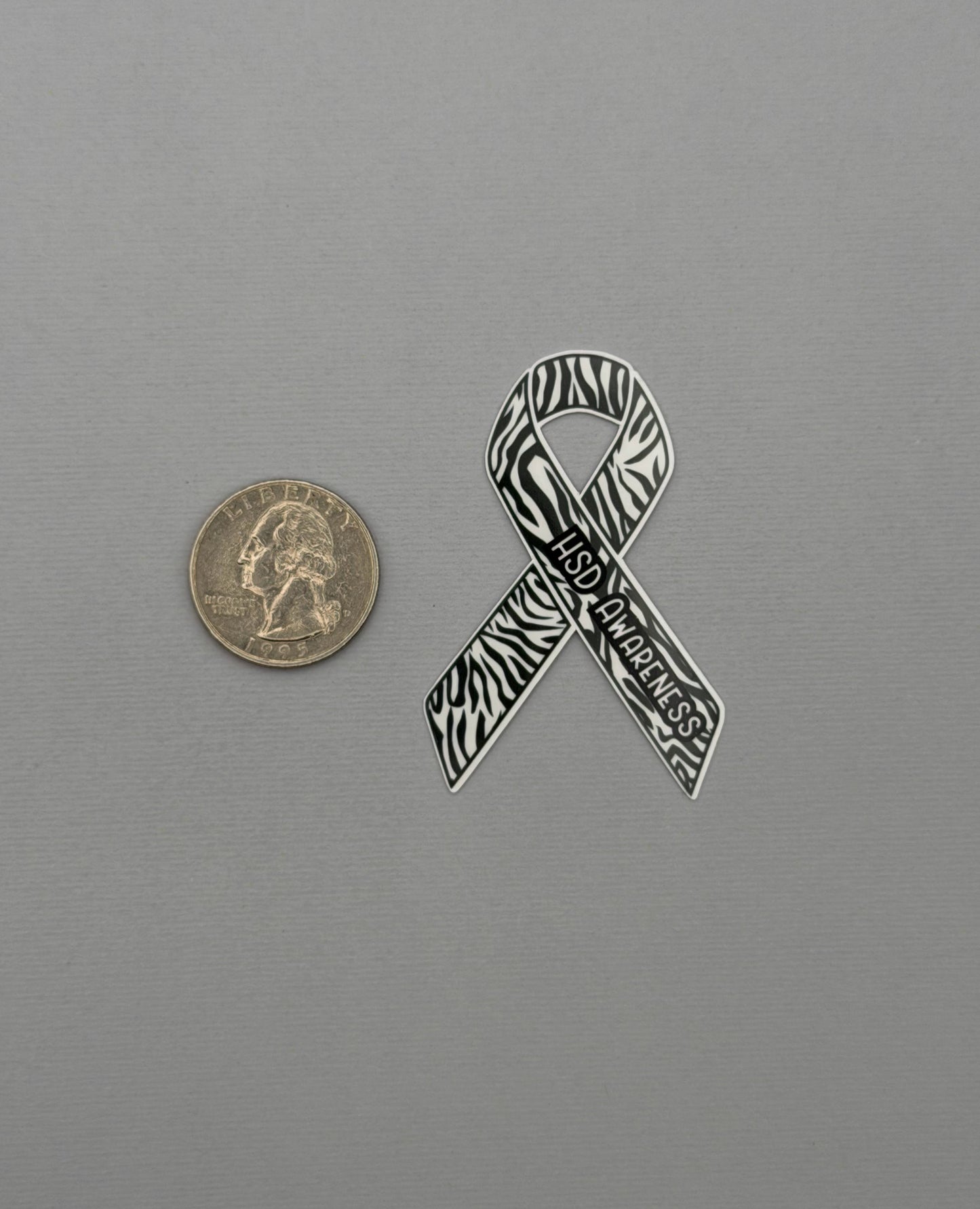 HSD Awareness Ribbon Sticker or Magnet | Hypermobility Spectrum Disorder