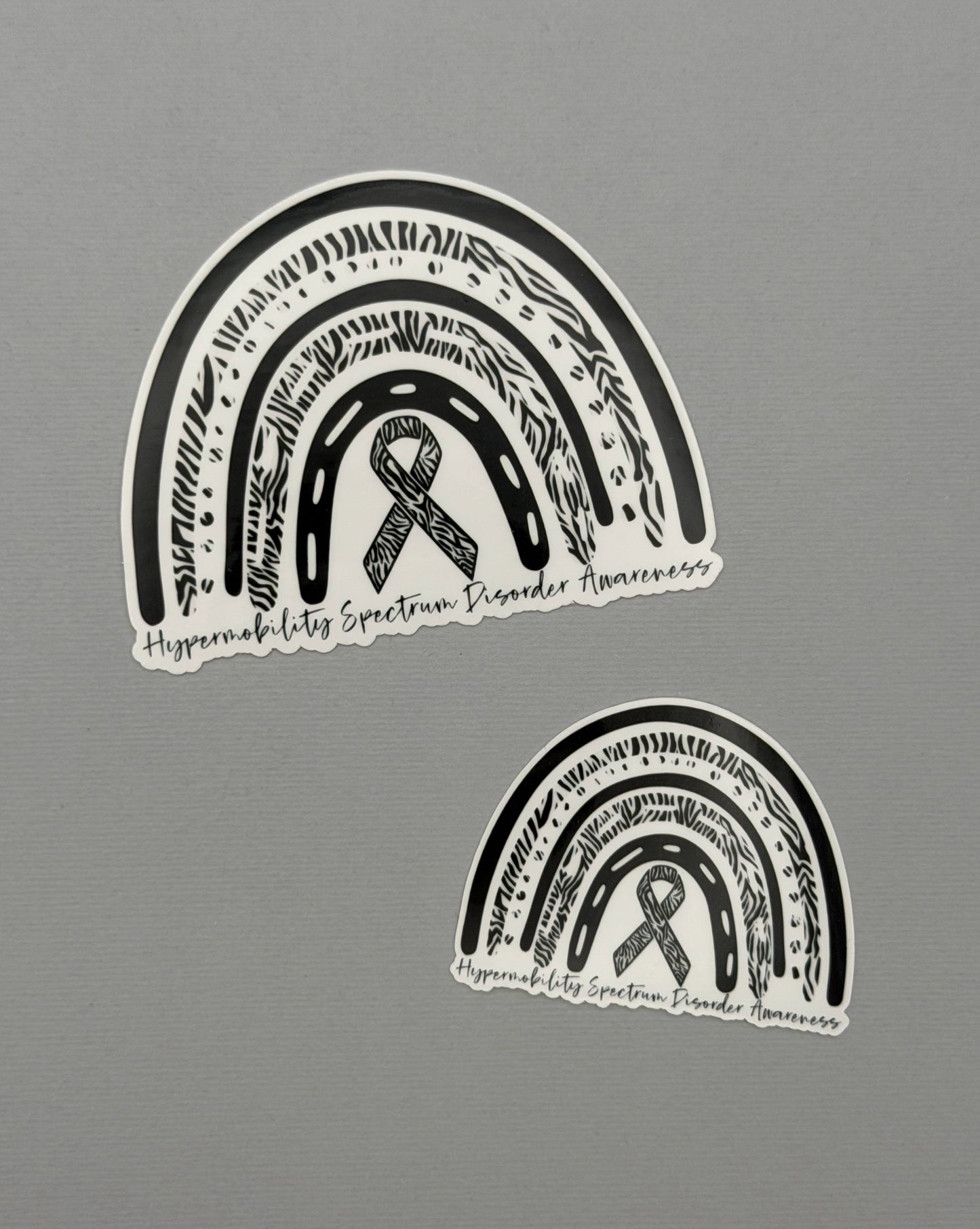 Hypermobility Spectrum Disorder Awareness Rainbow Sticker or Magnet | HSD