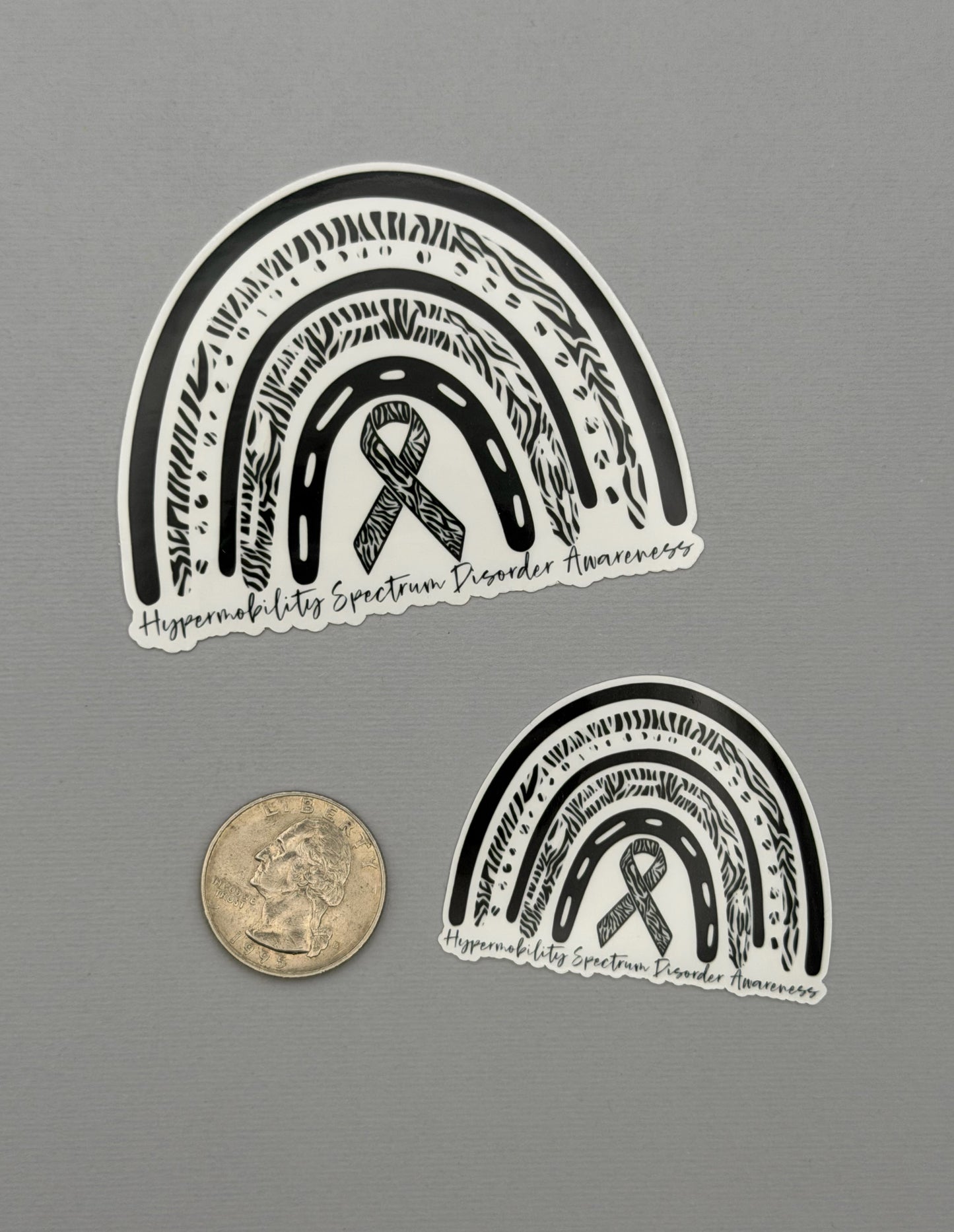 Hypermobility Spectrum Disorder Awareness Rainbow Sticker or Magnet | HSD
