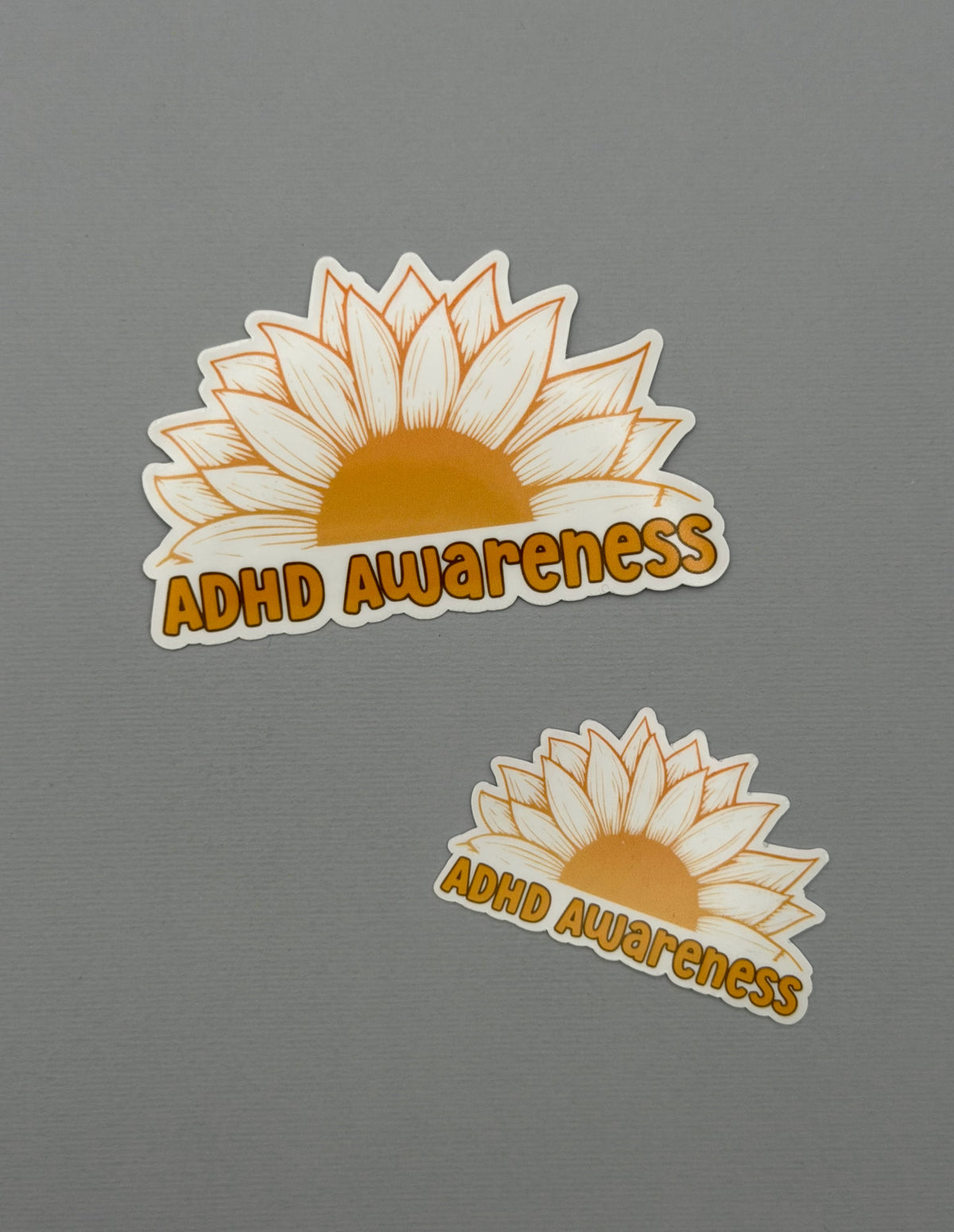 ADHD Awareness Sunflower Sticker or Magnet