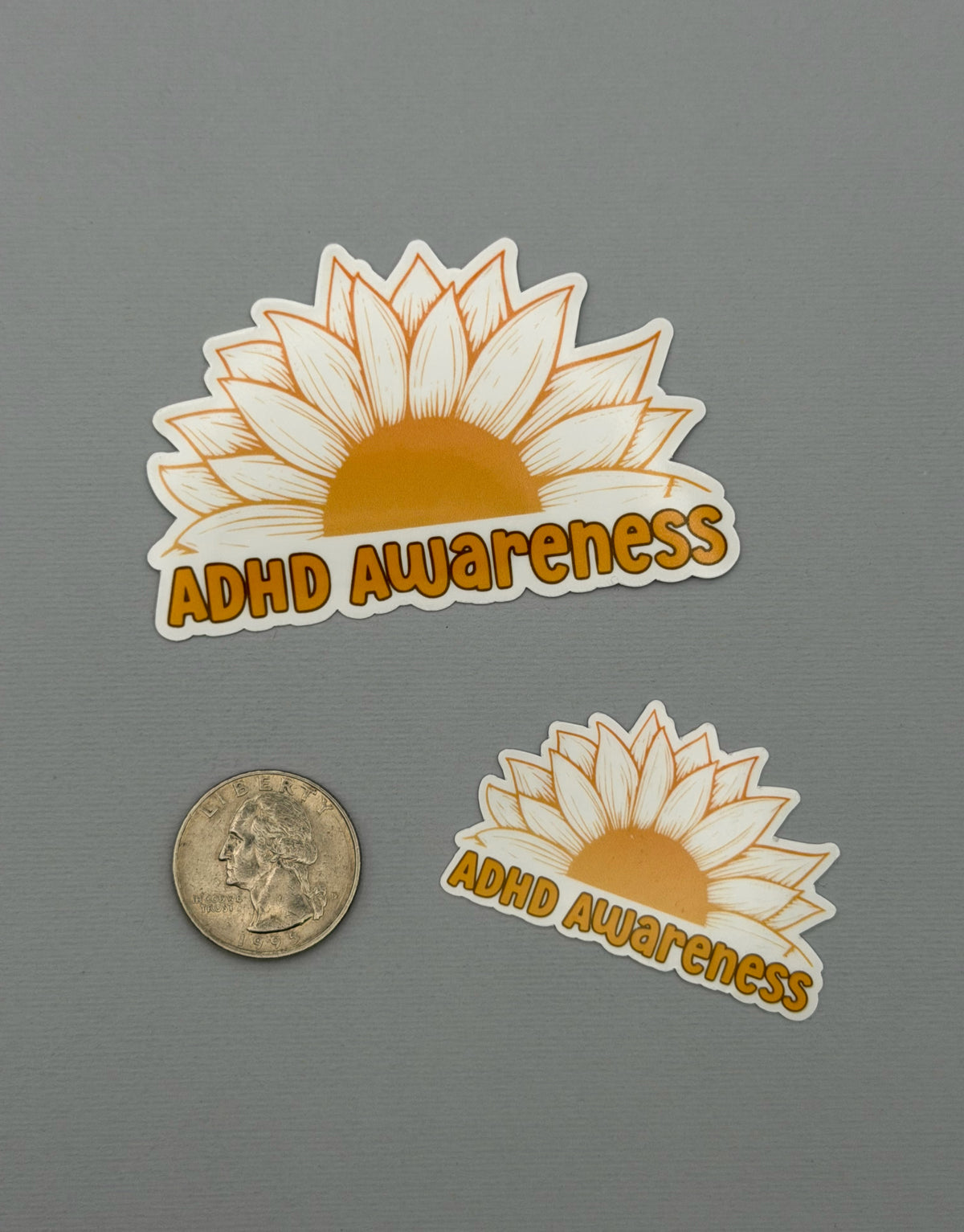 ADHD Awareness Sunflower Sticker or Magnet
