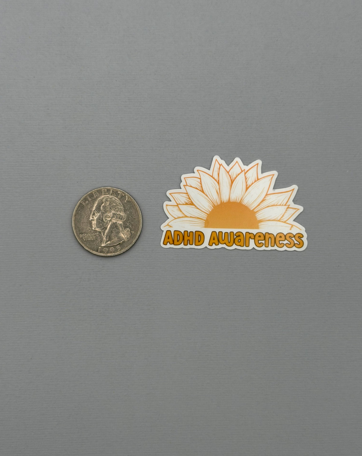 ADHD Awareness Sunflower Sticker or Magnet