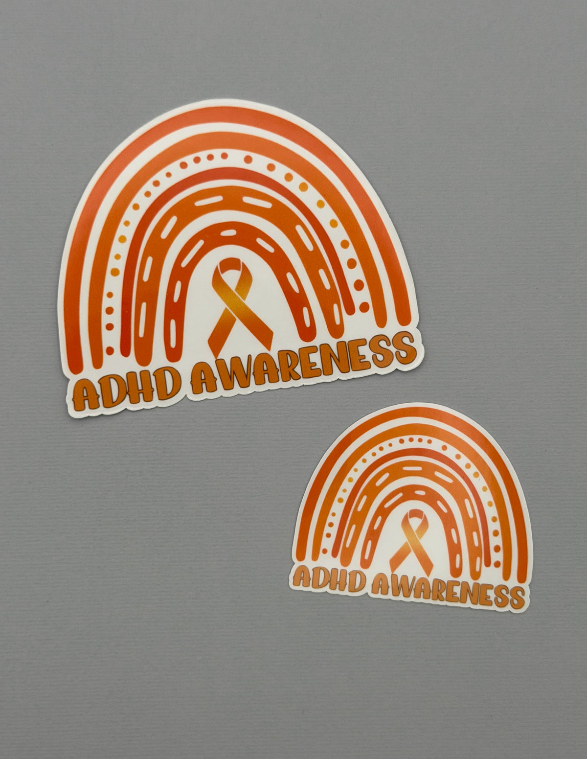 ADHD Awareness Rainbow Sticker or Magnet