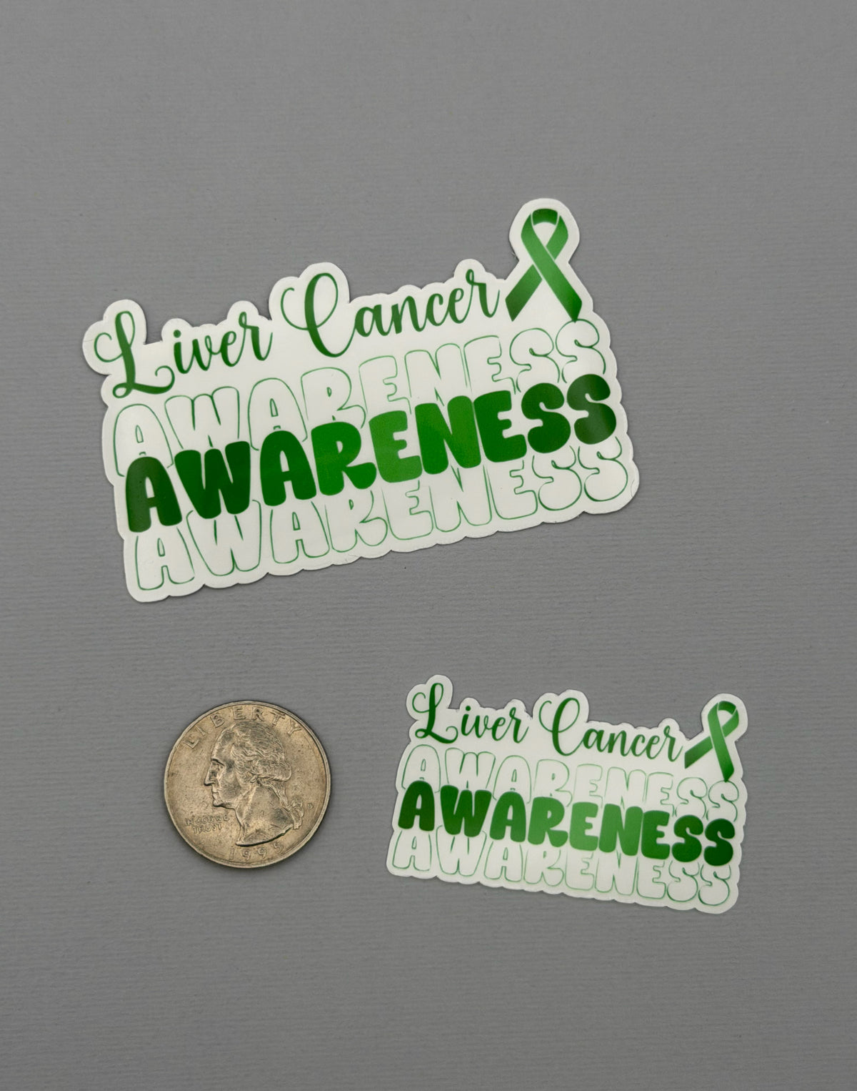 Liver Cancer Awareness Sticker or Magnet