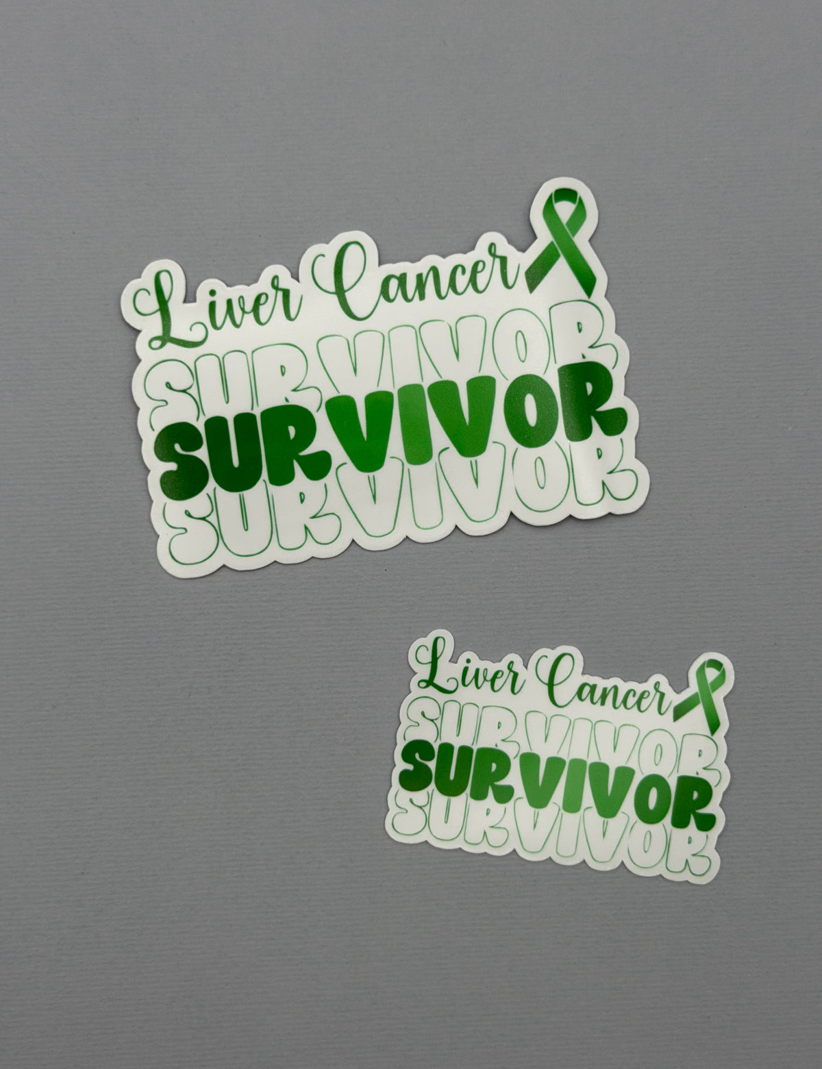 Liver Cancer Survivor Sticker or Magnet