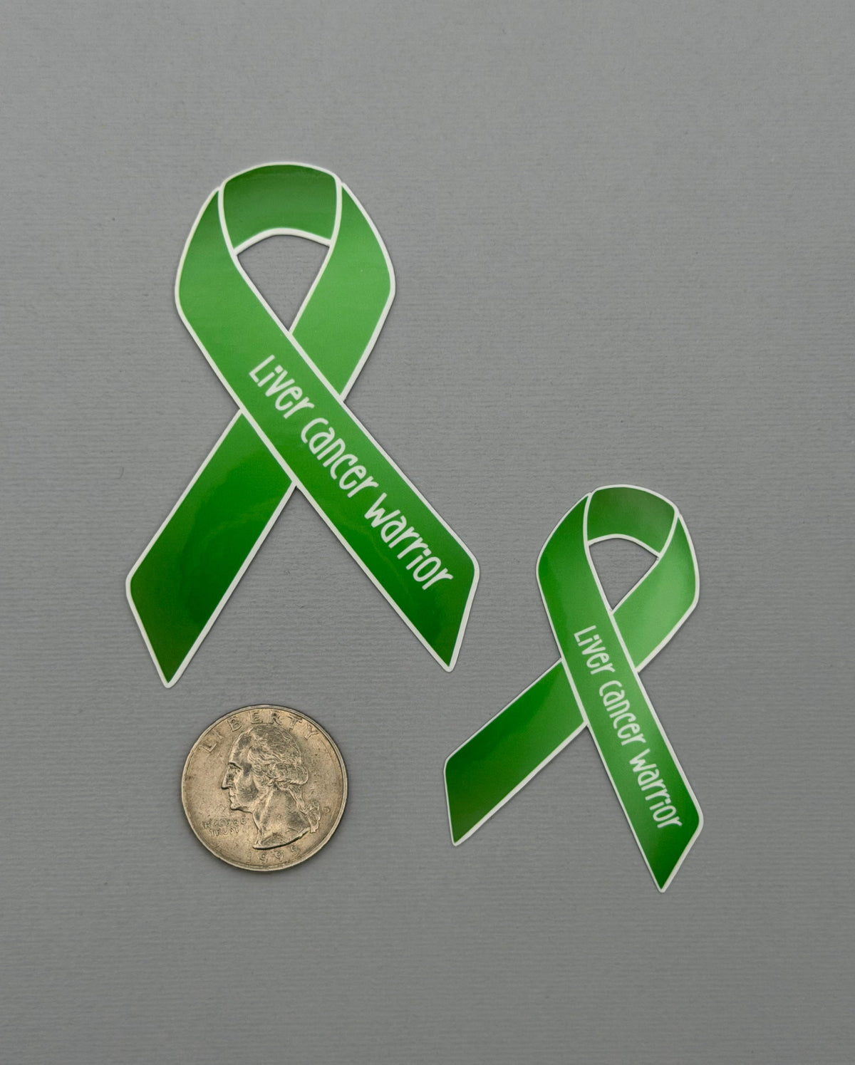 Liver Cancer Warrior Ribbon Sticker or Magnet