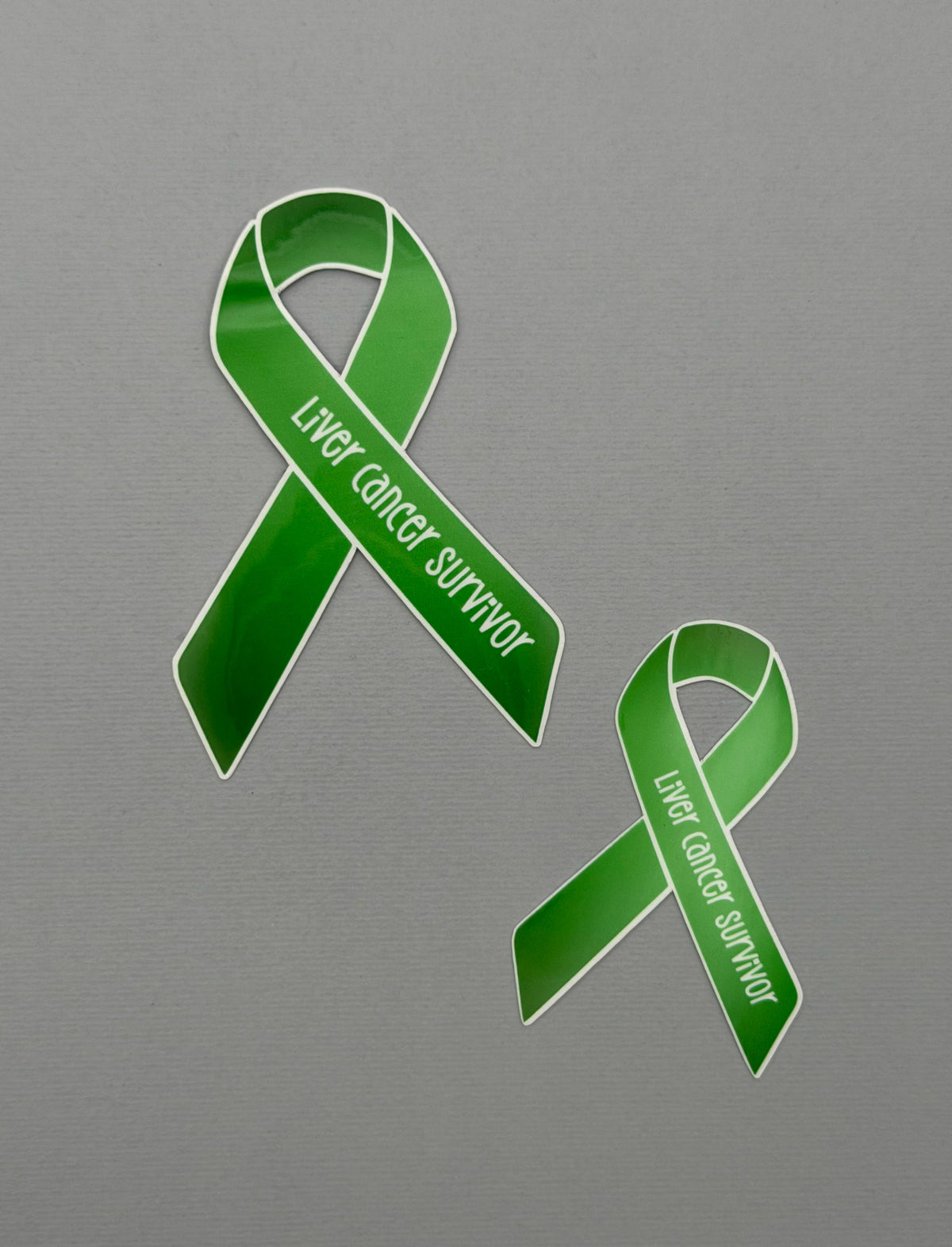 Liver Cancer Survivor Ribbon Sticker or Magnet