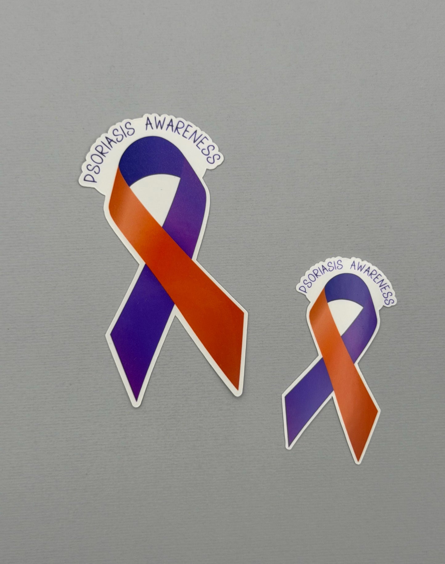 Psoriasis Awareness Ribbon Sticker or Magnet