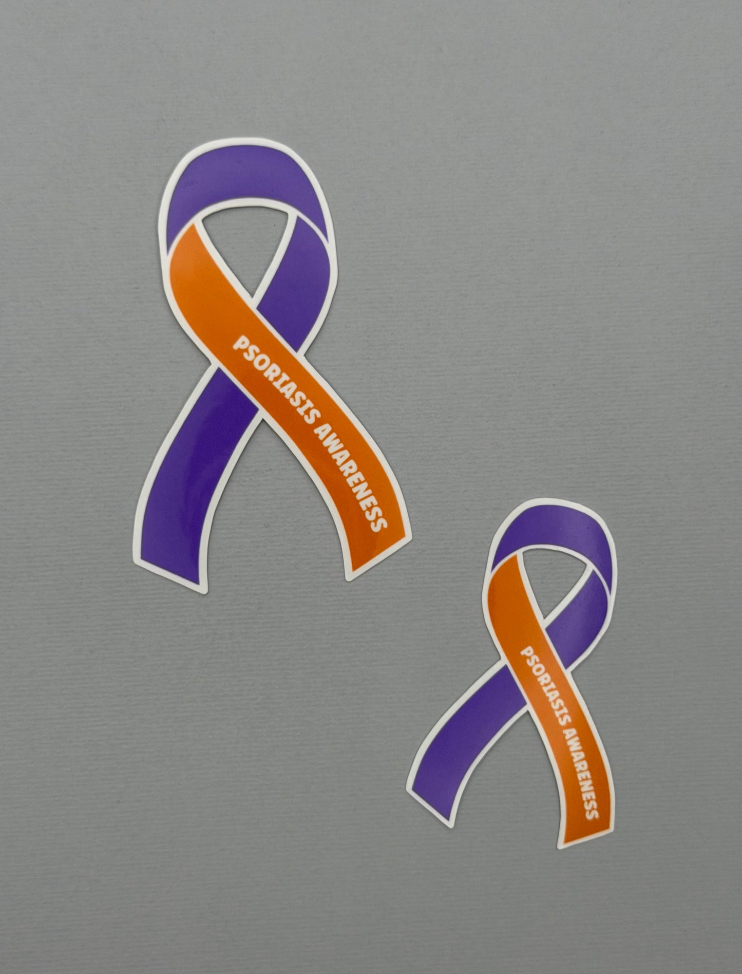 Psoriasis Awareness Ribbon Sticker or Magnet