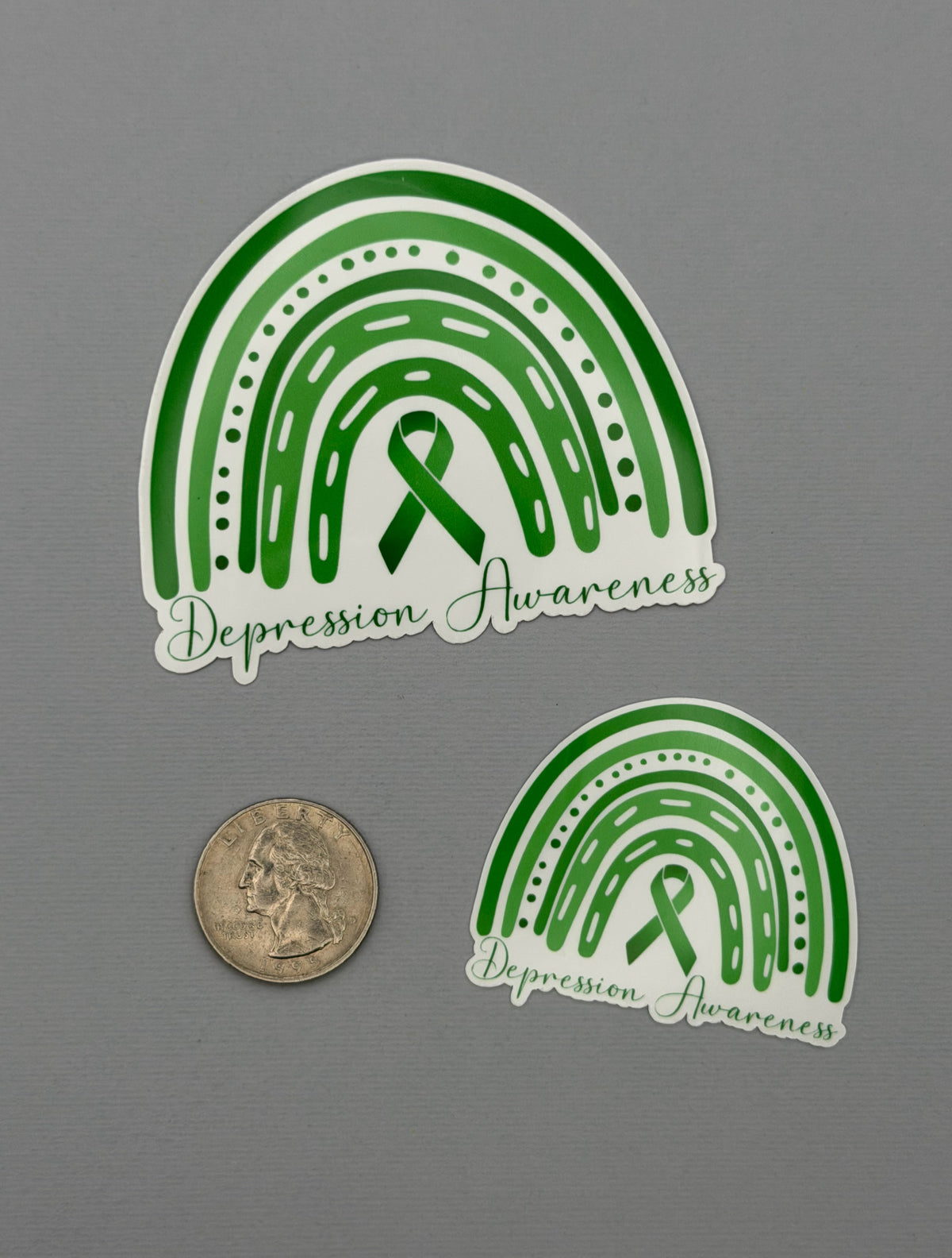 Depression Awareness Rainbow Sticker or Magnet